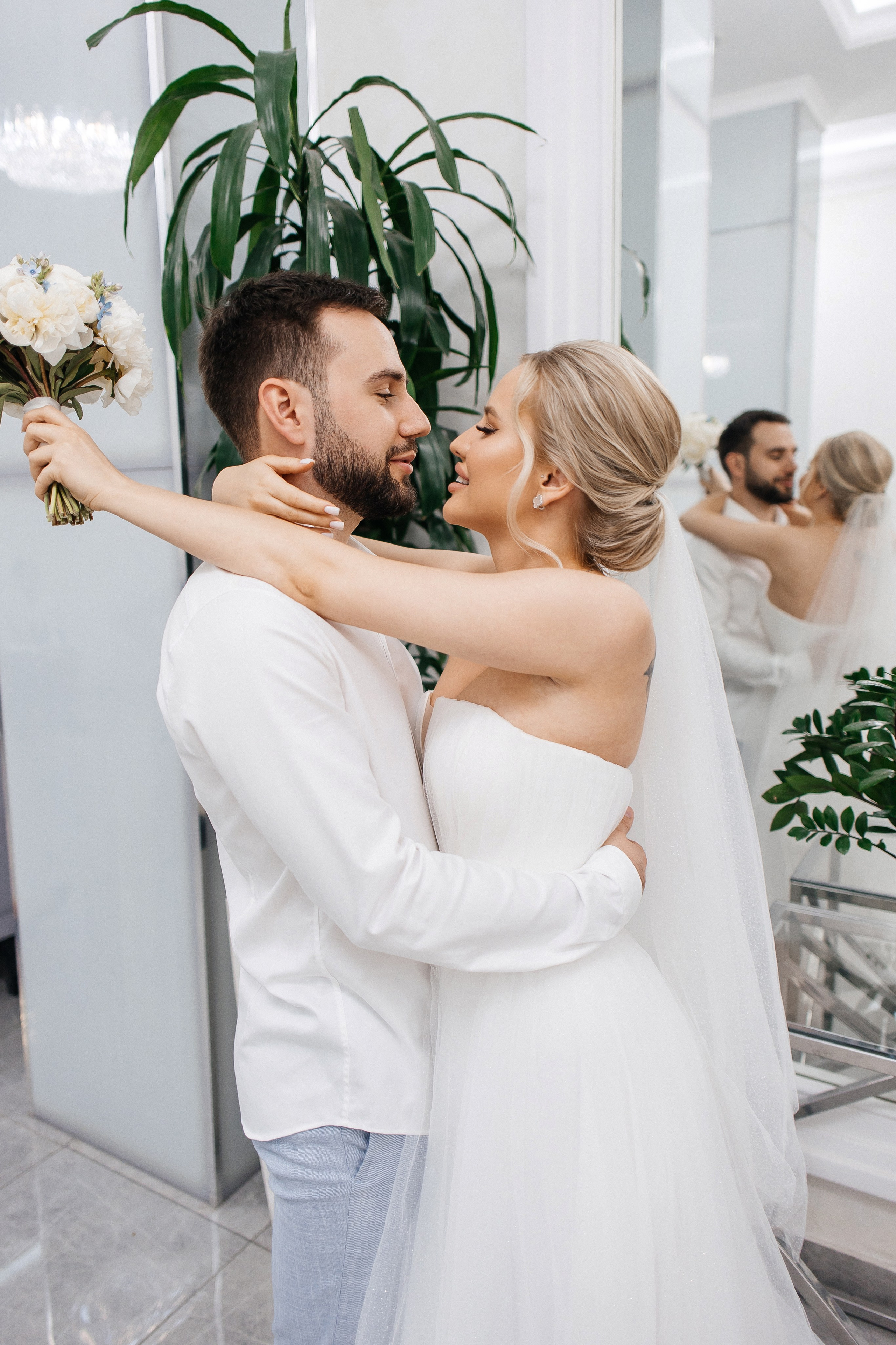 Борис и Ксения (утро + Загс + прогулка). Фотограф в Москве Екатерина Потапова