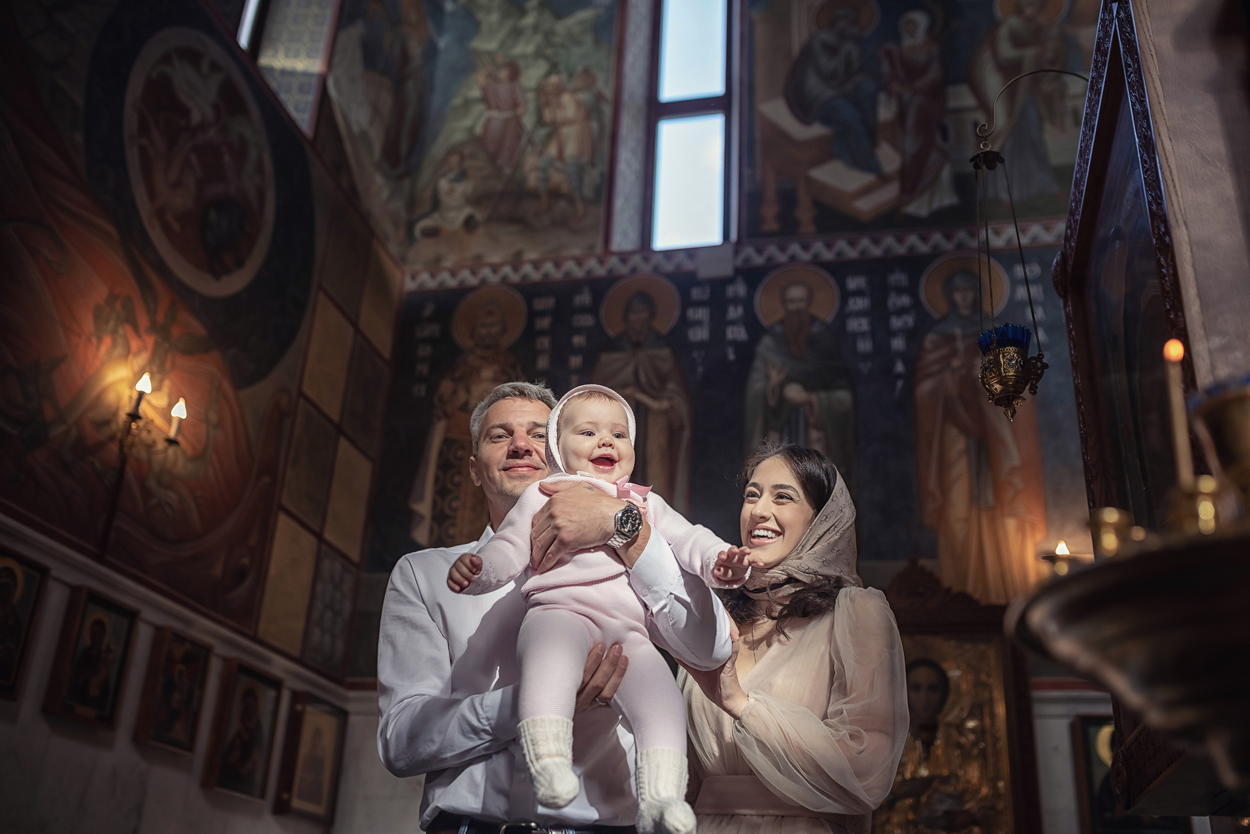 Крещение в храме Рождества Пресвятой Богородицы в Королеве 30.09.2020. Фотограф крещения и венчания Антонова Надежда г. Москва