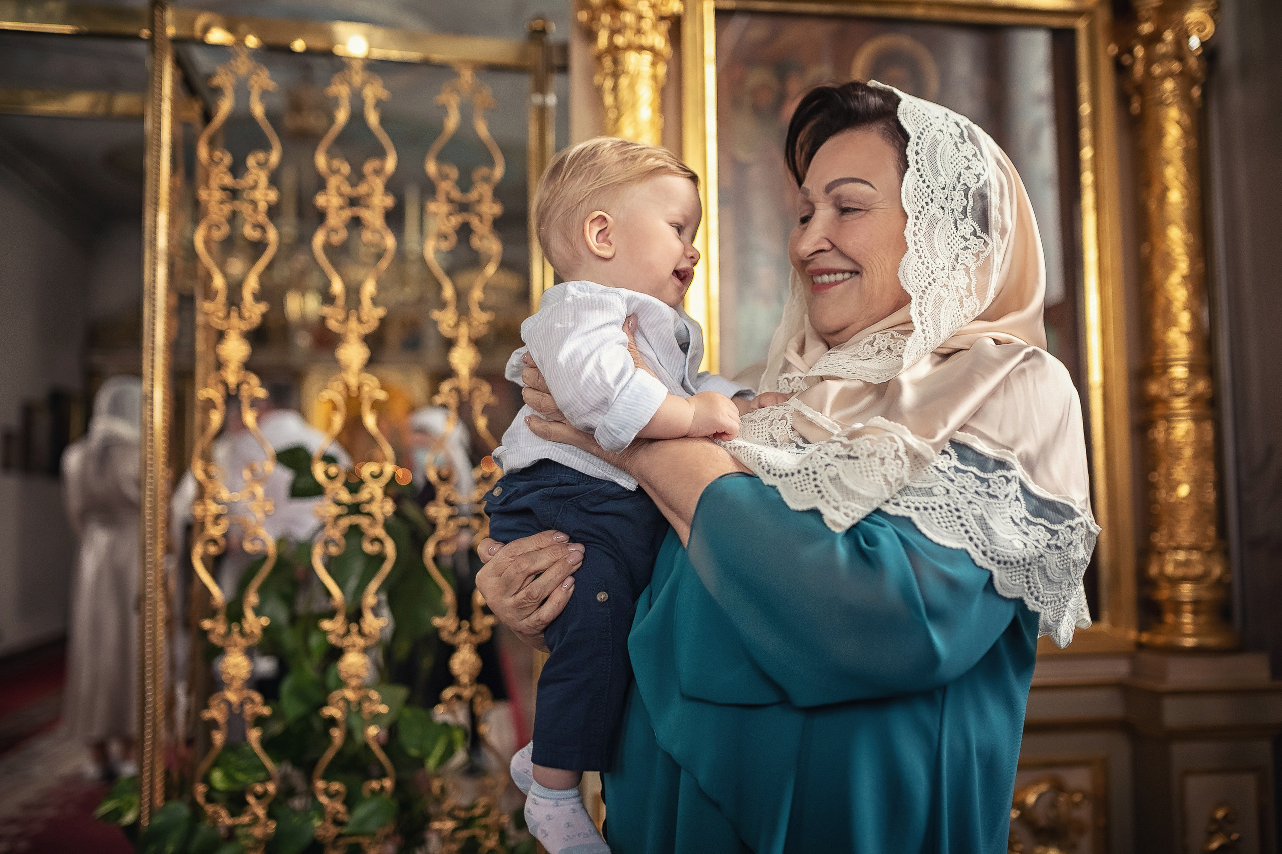 Крещение в Богоявленском кафедральном соборе в Елохове 17.10.2020. Фотограф крещения и венчания Антонова Надежда г. Москва