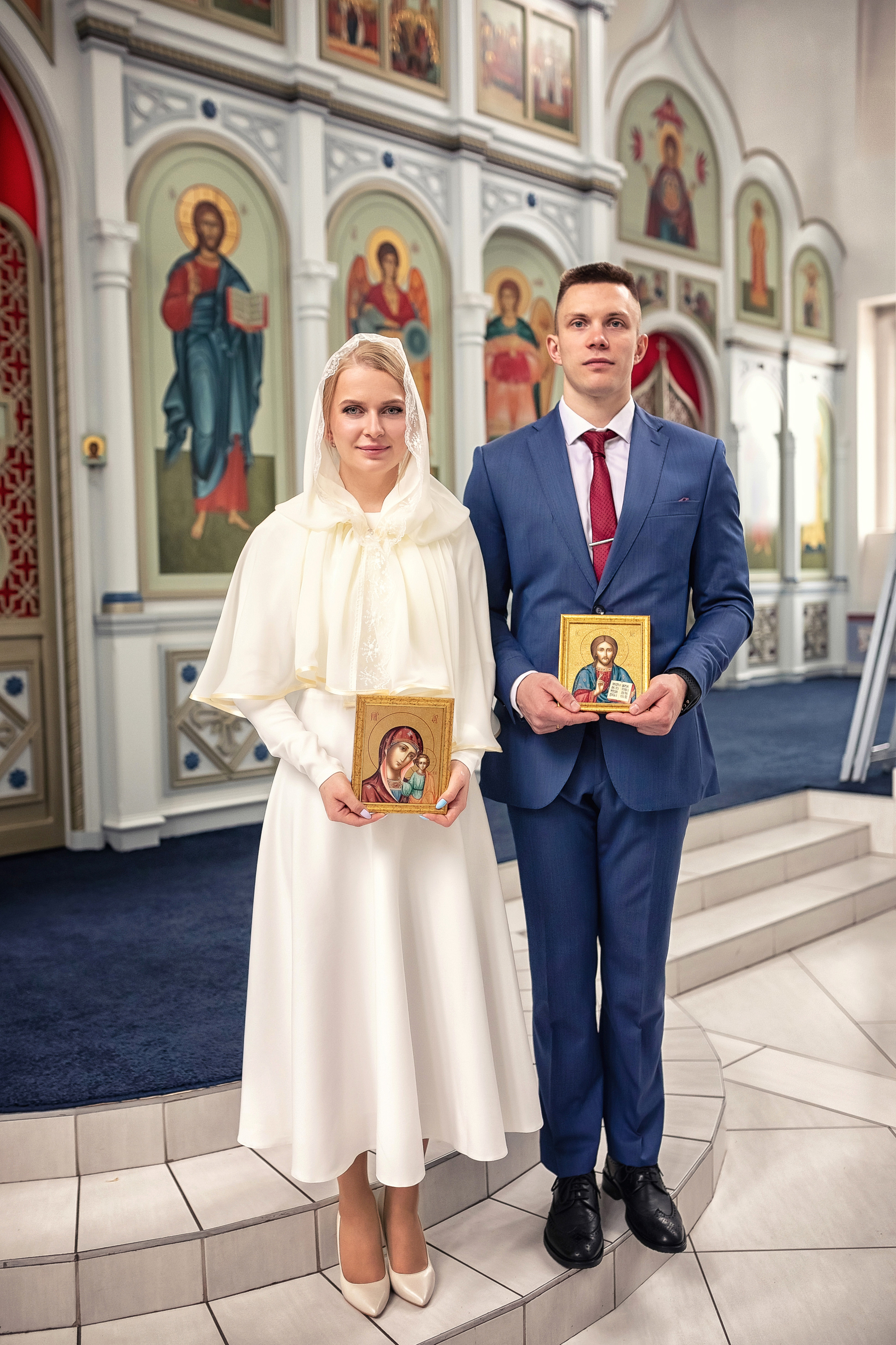 Венчание в храме Архангела Михаила в Путилково 11.06.2021. Фотограф крещения и венчания Антонова Надежда г. Москва