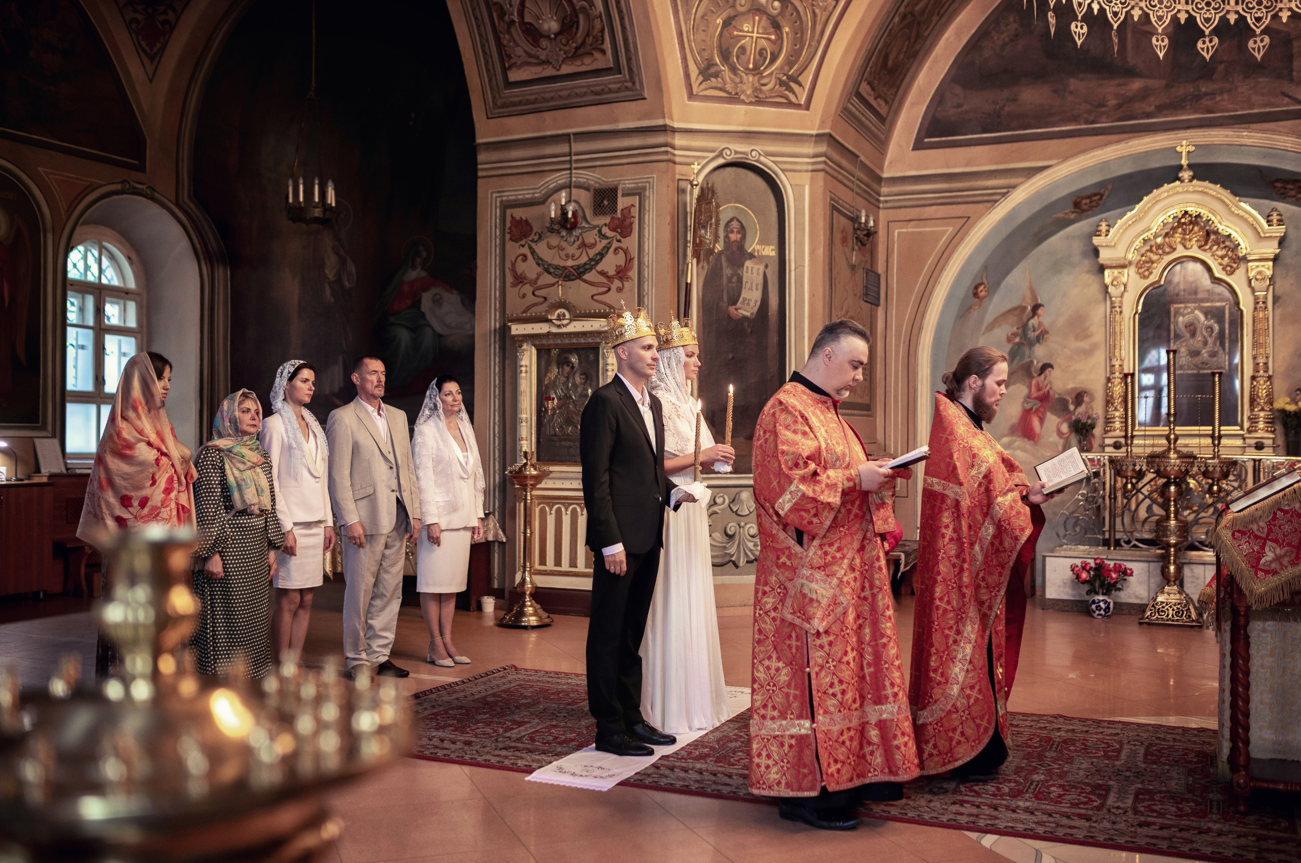 Венчание в храме Феодора Стратилата и Архангела Гавриила 28.05.2021. Фотограф крещения и венчания Антонова Надежда г. Москва