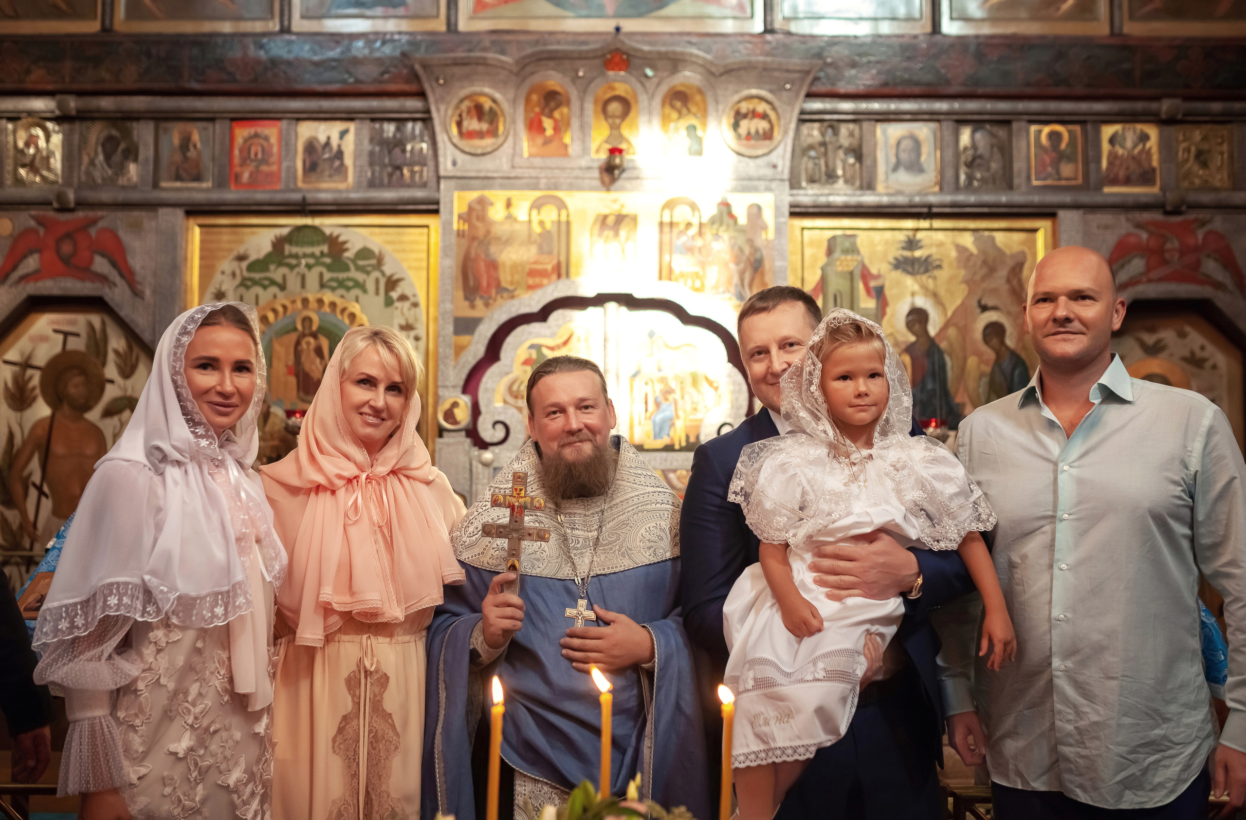 Крещение в храме Троицы Живоначальной в Троицком-Голенищеве 30.08.2020. Фотограф крещения и венчания Антонова Надежда г. Москва