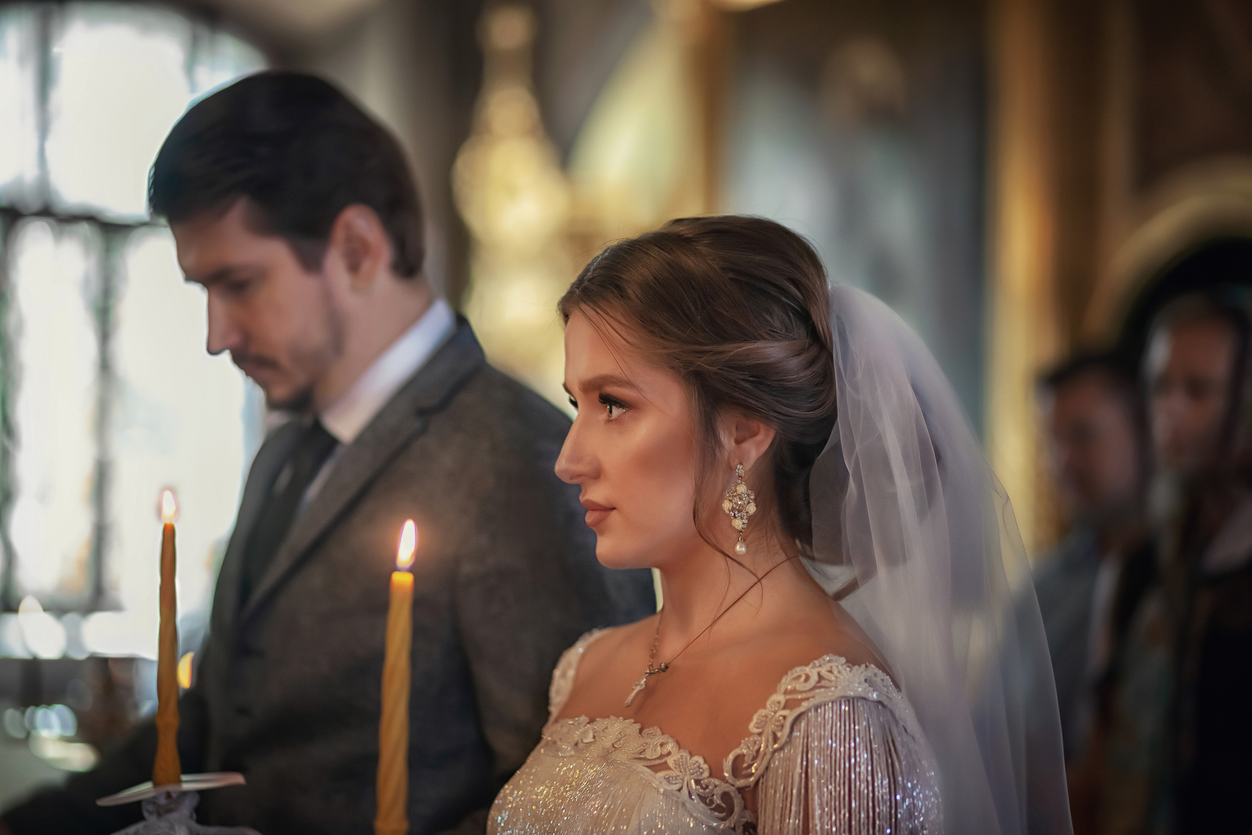 Венчание в храме иконы Божией Матери Знамение в Переяславской слободе 06.09.2020. Фотограф крещения и венчания Антонова Надежда г. Москва