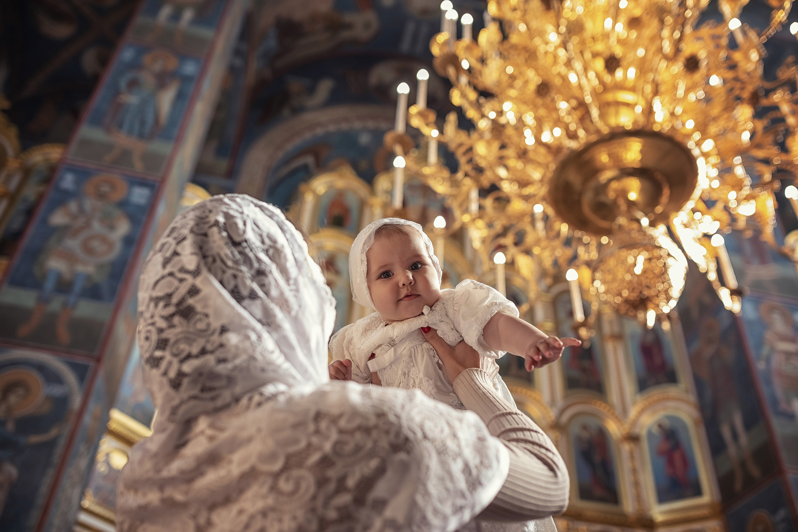 Крещение в храме Рождества Пресвятой Богородицы в Королеве 30.09.2020. Фотограф крещения и венчания Антонова Надежда г. Москва