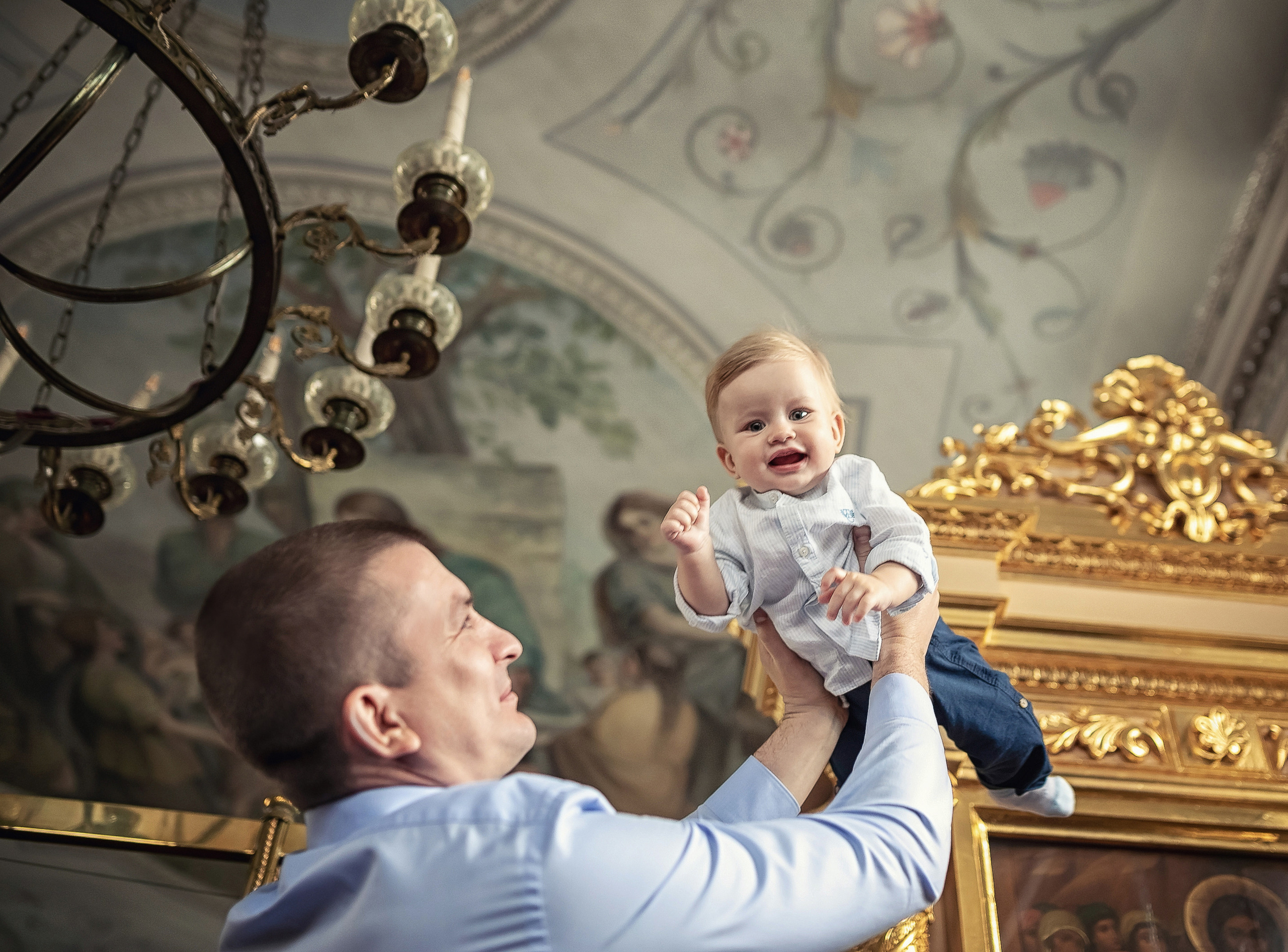 Крещение в Богоявленском кафедральном соборе в Елохове 17.10.2020. Фотограф крещения и венчания Антонова Надежда г. Москва