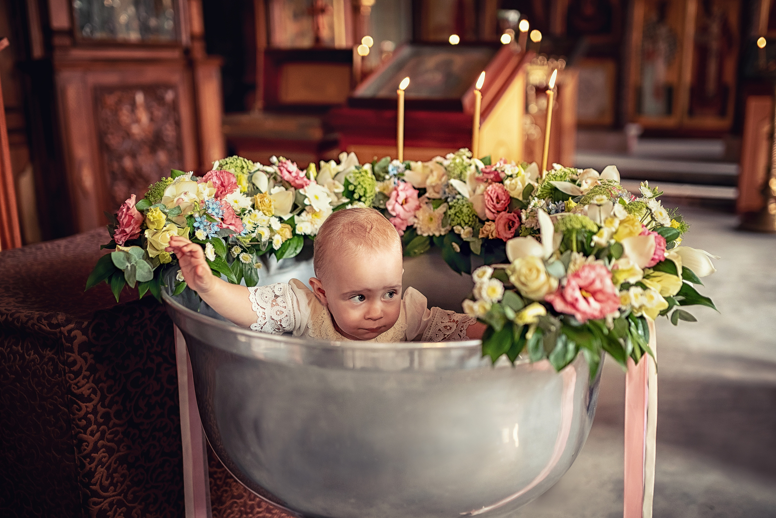 Крещение в храме Троицы Живоначальной в Карачарове 21.08.2021. Фотограф крещения и венчания Антонова Надежда г. Москва
