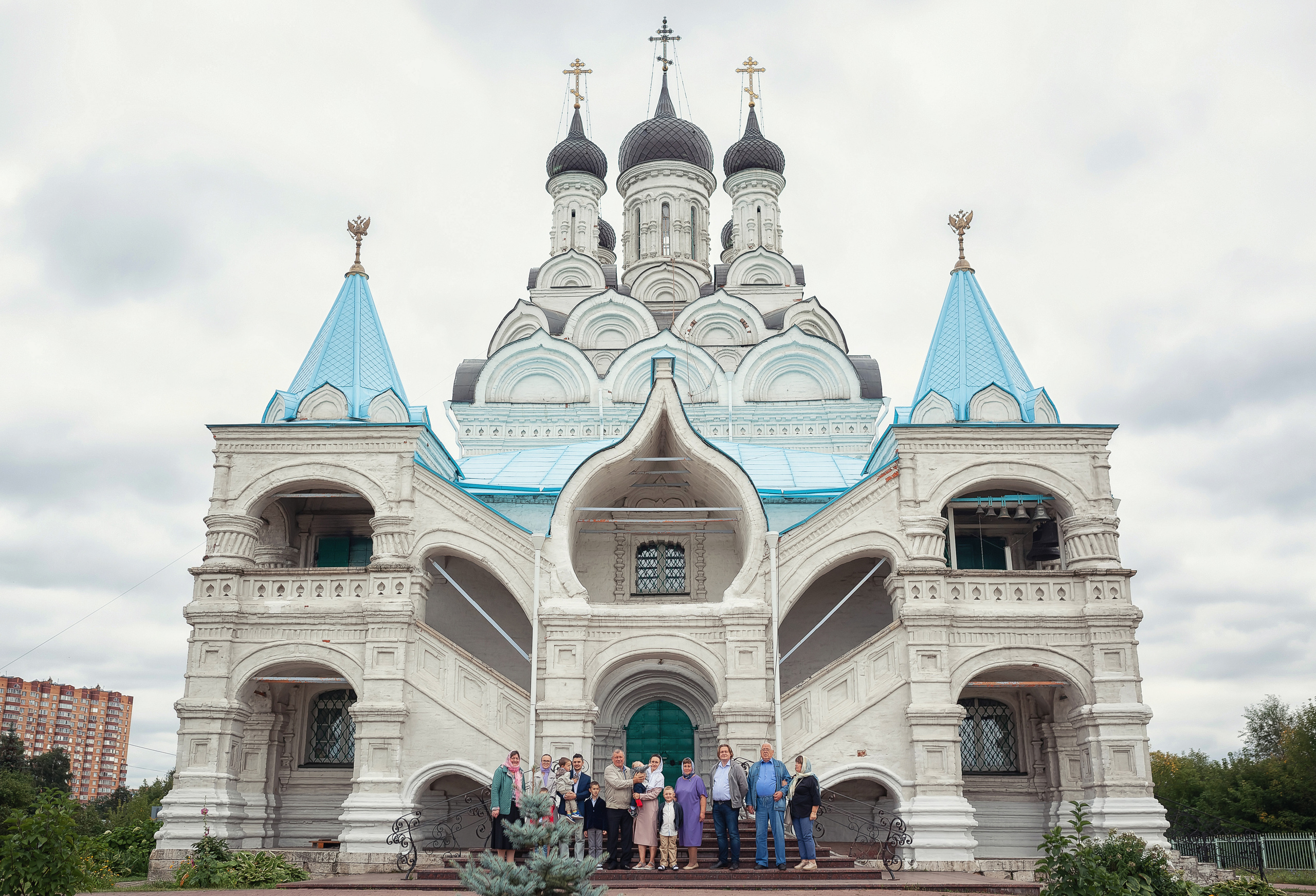 Крещение в храме Благовещения Пресвятой Богородицы в Тайнинском 2020. Фотограф крещения и венчания Антонова Надежда г. Москва