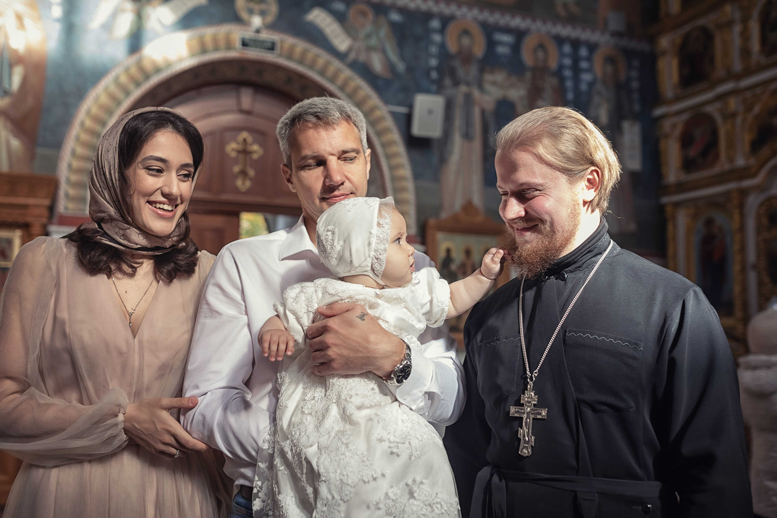 Крещение в храме Рождества Пресвятой Богородицы в Королеве 30.09.2020. Фотограф крещения и венчания Антонова Надежда г. Москва