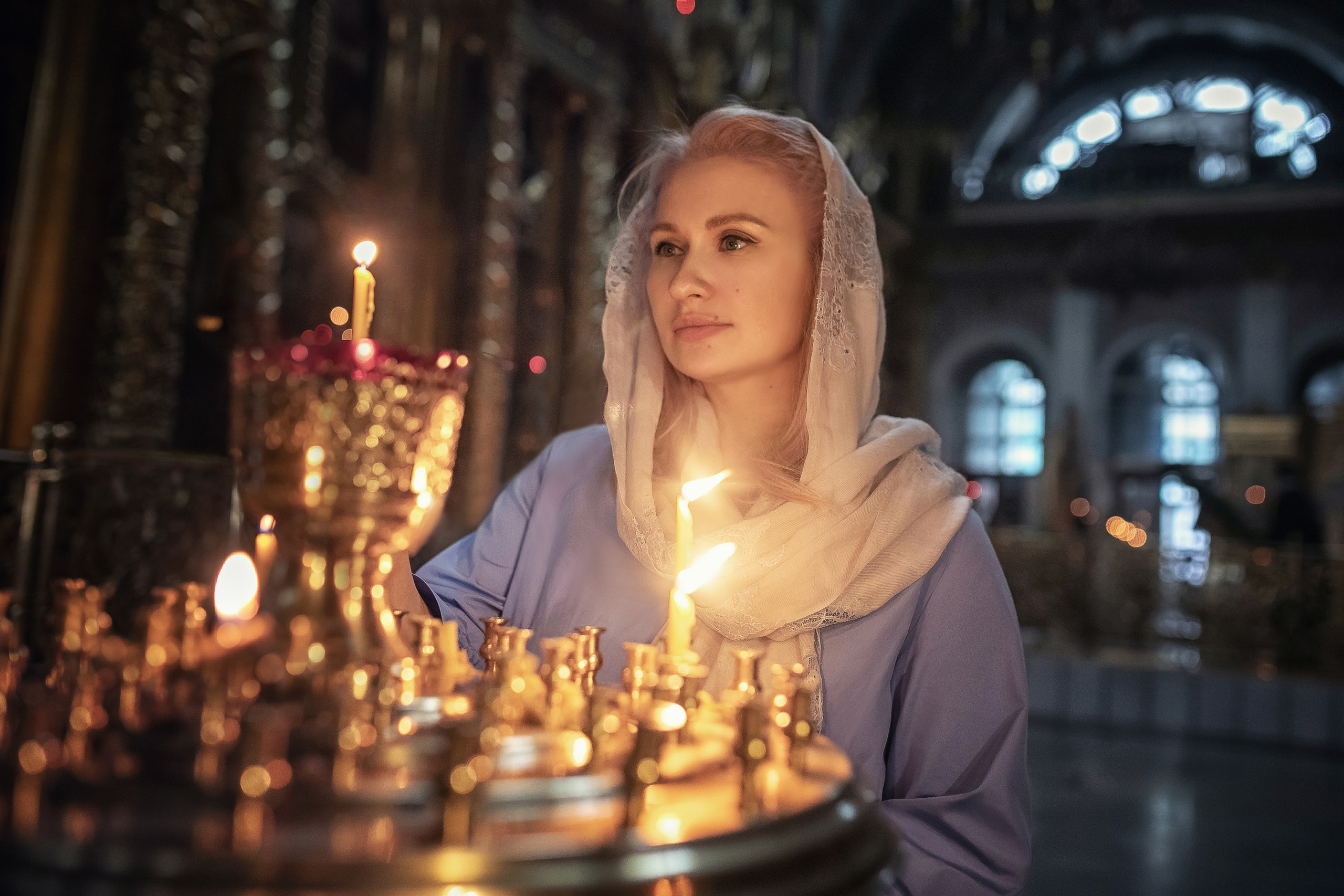 Крещение в Богоявленском кафедральном соборе в Елохове 17.10.2020. Фотограф крещения и венчания Антонова Надежда г. Москва