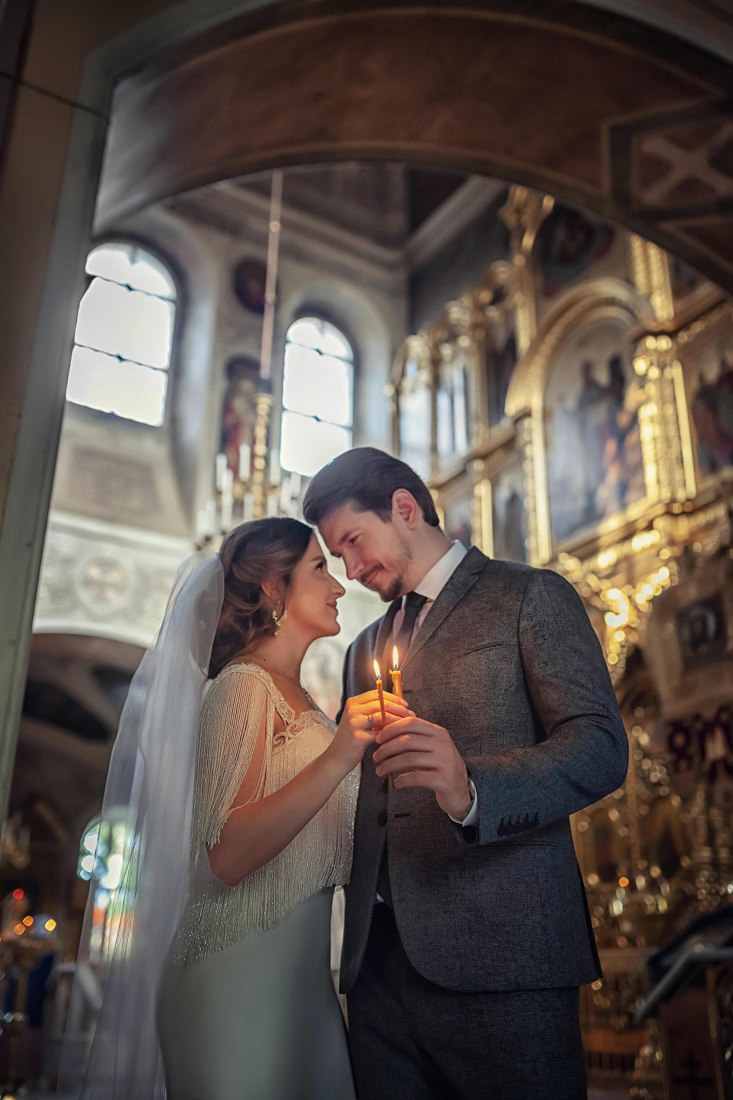 Венчание в храме иконы Божией Матери Знамение в Переяславской слободе 06.09.2020. Фотограф крещения и венчания Антонова Надежда г. Москва