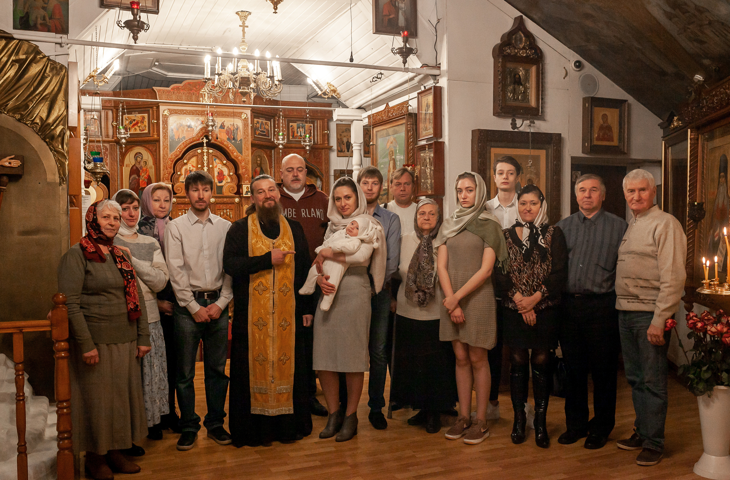 Крещение в храме Святого Преподобного Серафима Саровского в Кунцеве 2020. Фотограф крещения и венчания Антонова Надежда г. Москва