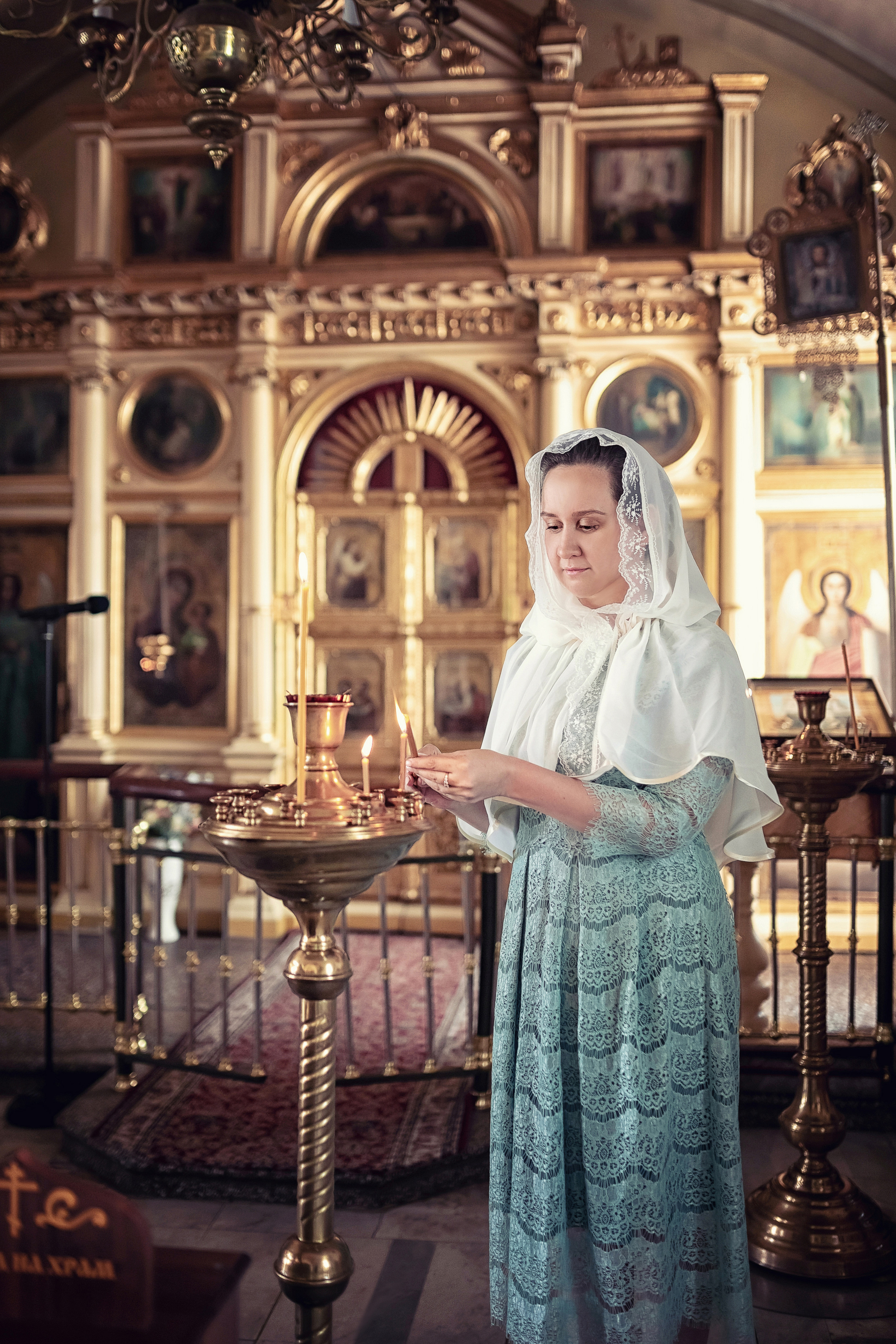Крещение в храме Косьмы и Дамиана в Болшево 24.07.2021. Фотограф крещения и венчания Антонова Надежда г. Москва