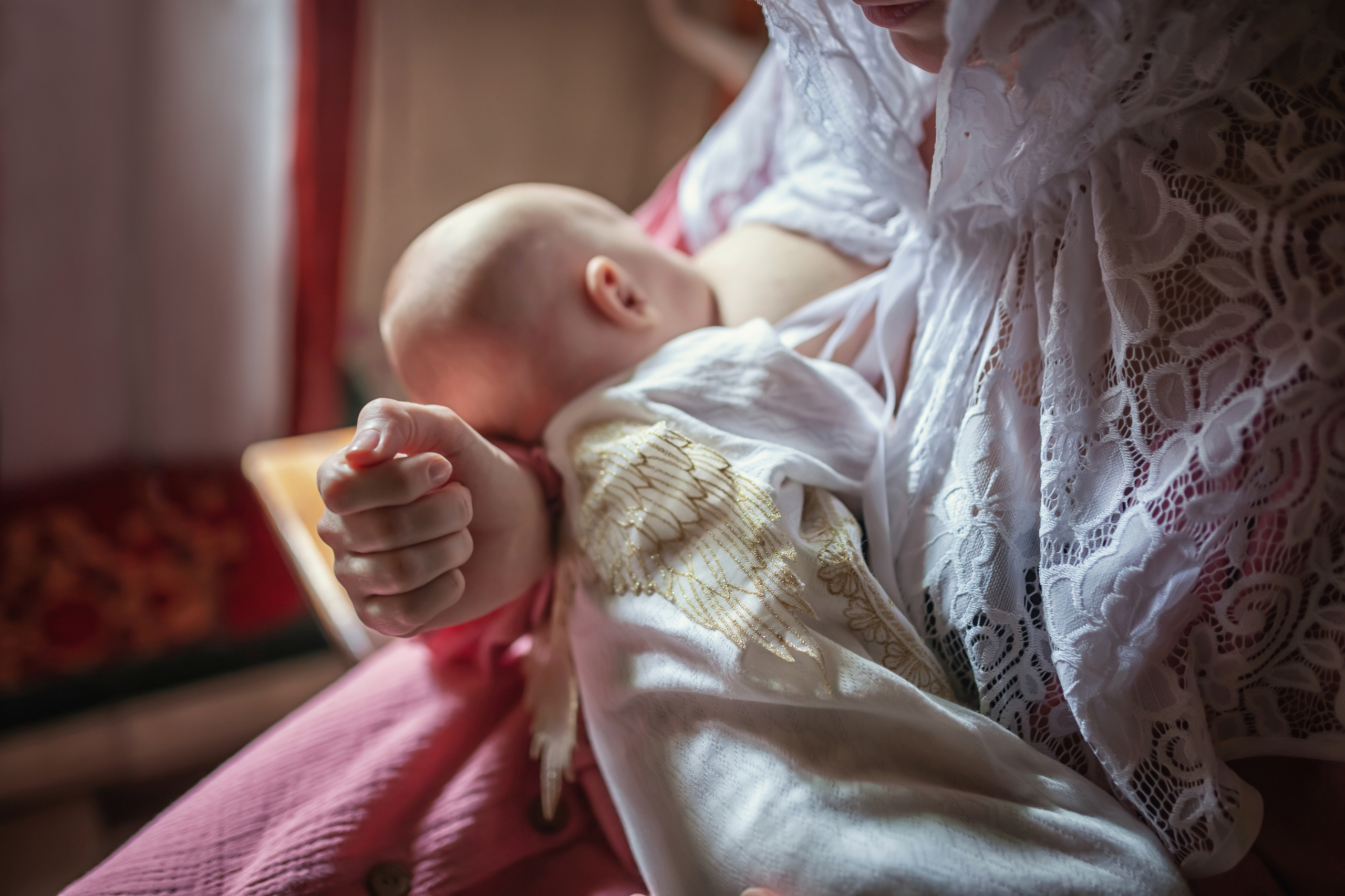 Крещение в храме Сергия Радонежского в Комягино 2020. Фотограф крещения и венчания Антонова Надежда г. Москва