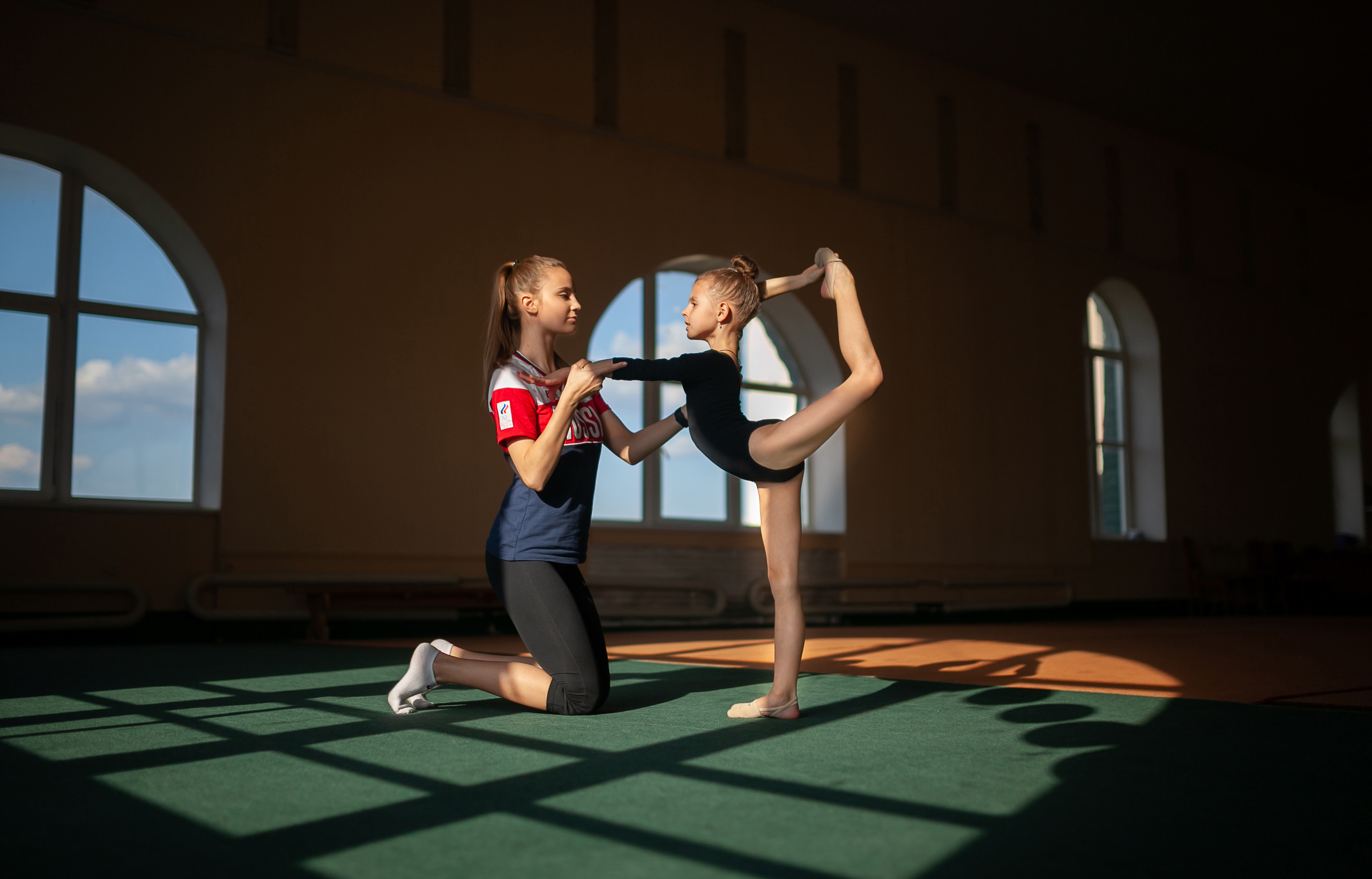 Гимнастки. Фотограф крещения и венчания Антонова Надежда г. Москва