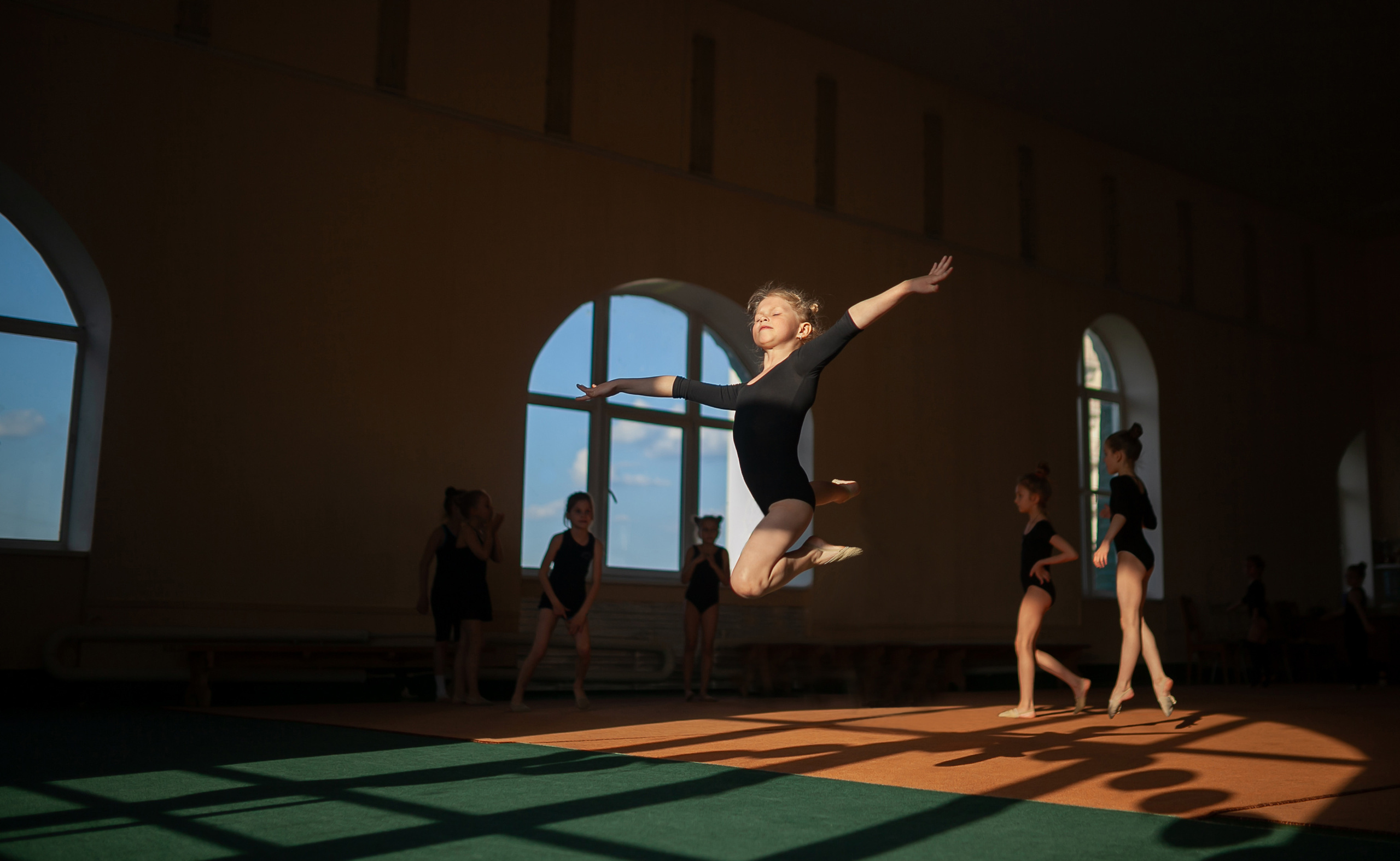 Гимнастки. Фотограф крещения и венчания Антонова Надежда г. Москва