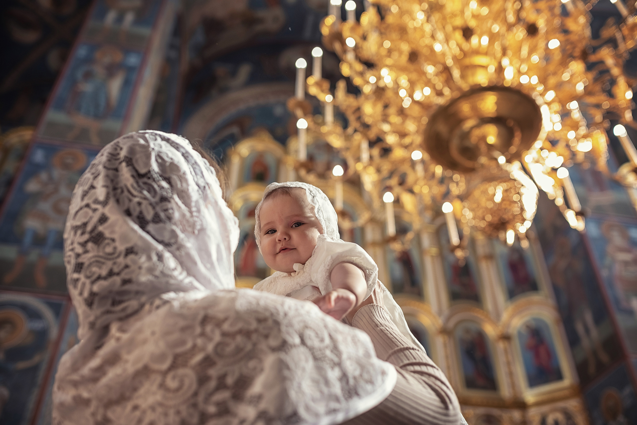Крещение в храме Рождества Пресвятой Богородицы в Королеве 30.09.2020. Фотограф крещения и венчания Антонова Надежда г. Москва