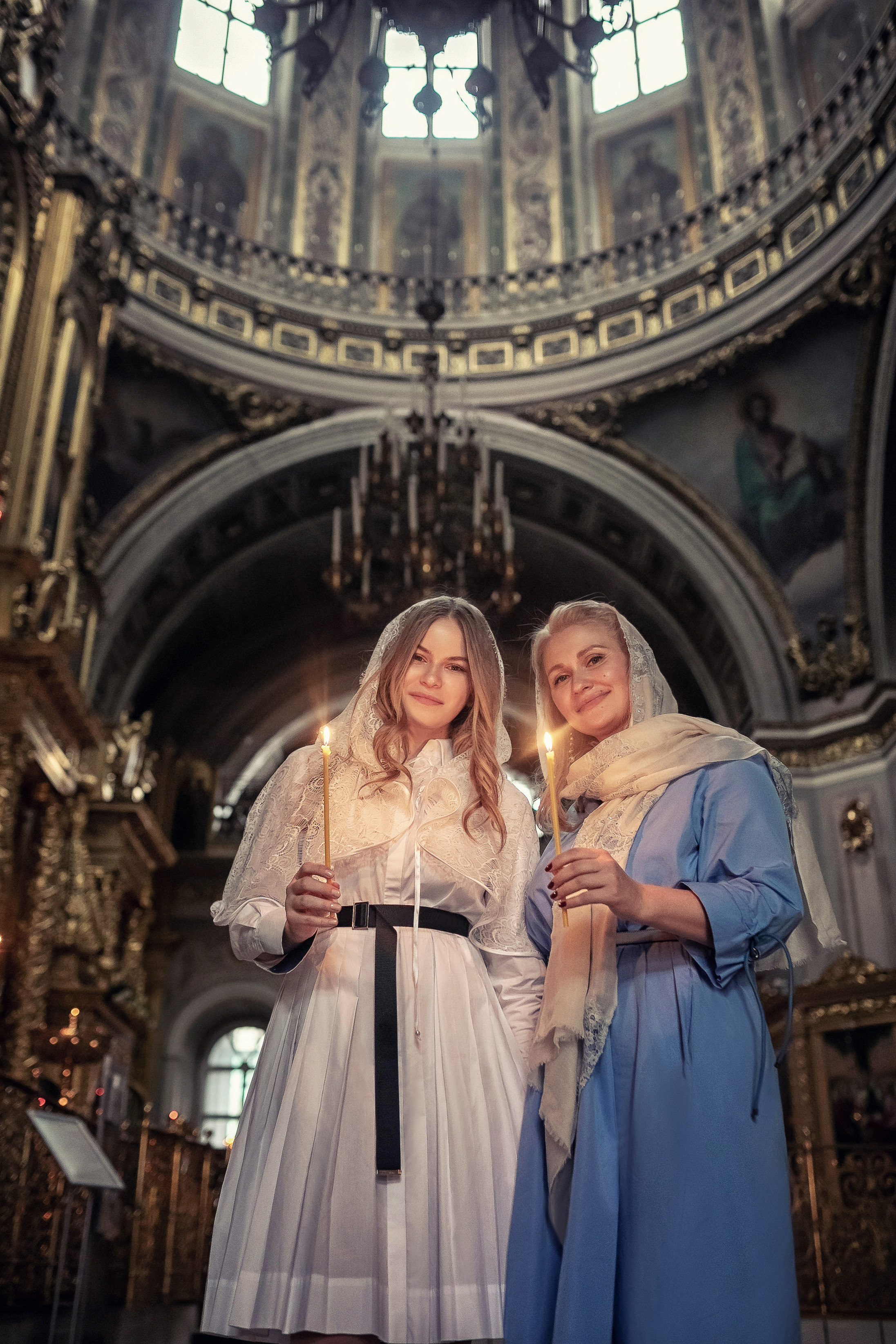 Крещение в Богоявленском кафедральном соборе в Елохове 17.10.2020. Фотограф крещения и венчания Антонова Надежда г. Москва