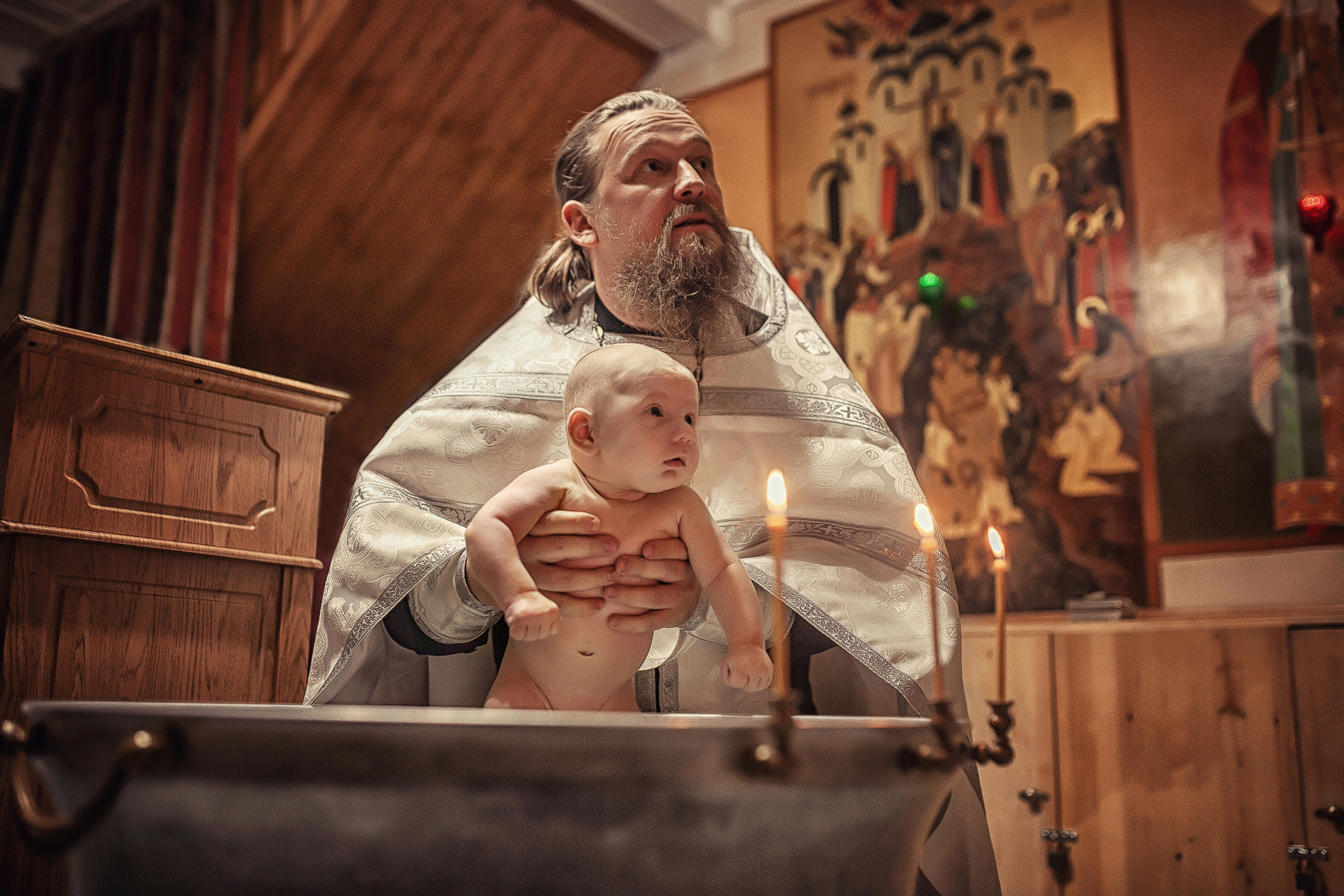 Крещение в храме Святого Преподобного Серафима Саровского в Кунцеве 2020. Фотограф крещения и венчания Антонова Надежда г. Москва