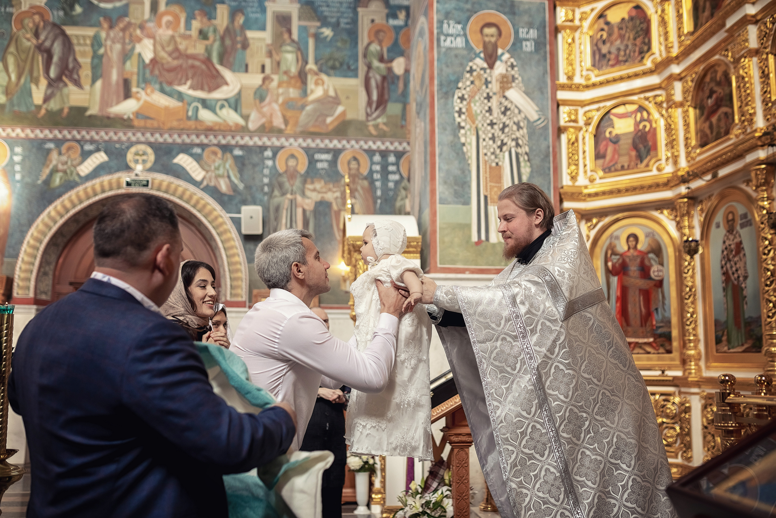 Крещение в храме Рождества Пресвятой Богородицы в Королеве 30.09.2020. Фотограф крещения и венчания Антонова Надежда г. Москва