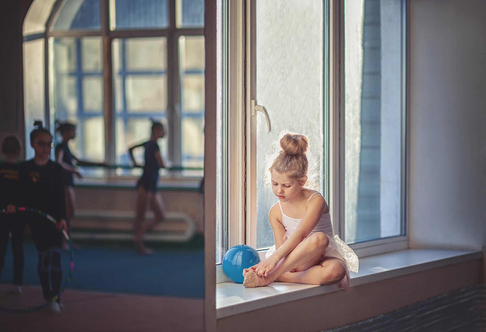 Гимнастки. Фотограф крещения и венчания Антонова Надежда г. Москва