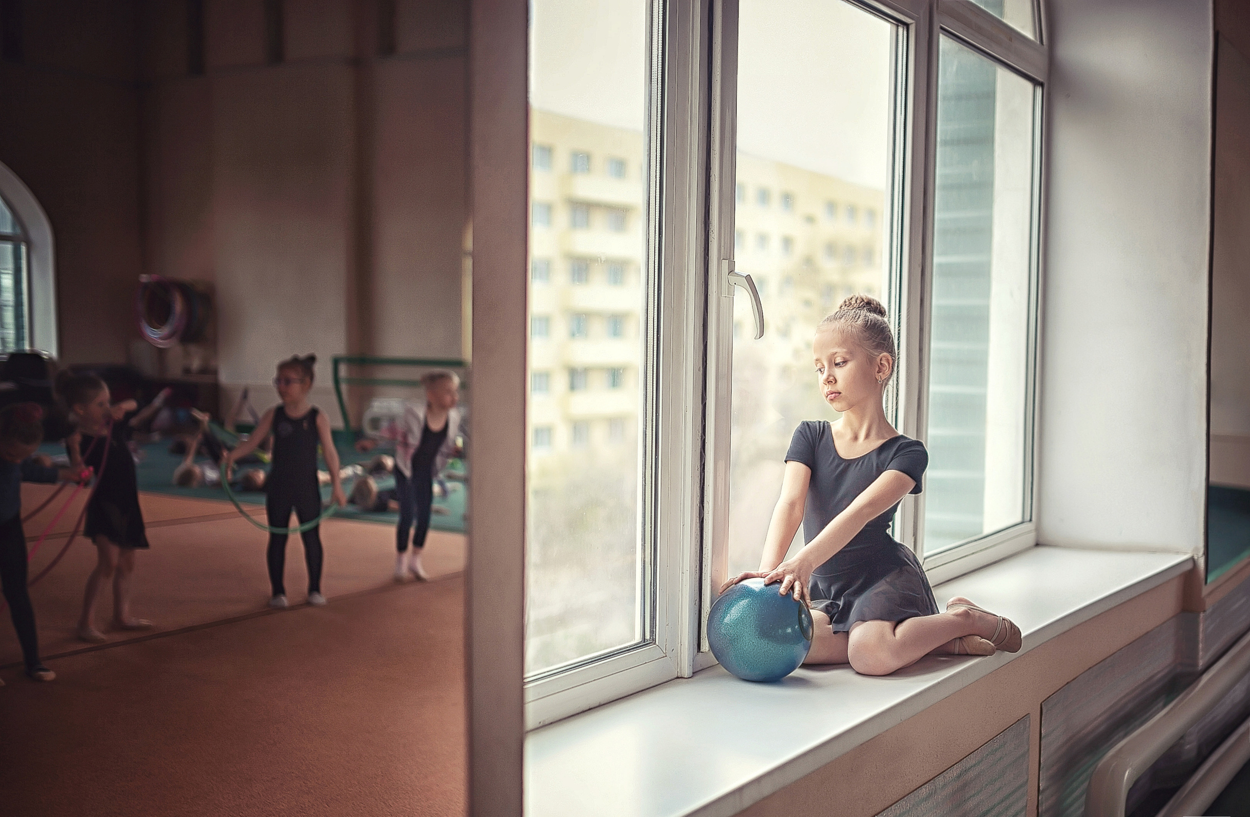 Гимнастки. Фотограф крещения и венчания Антонова Надежда г. Москва