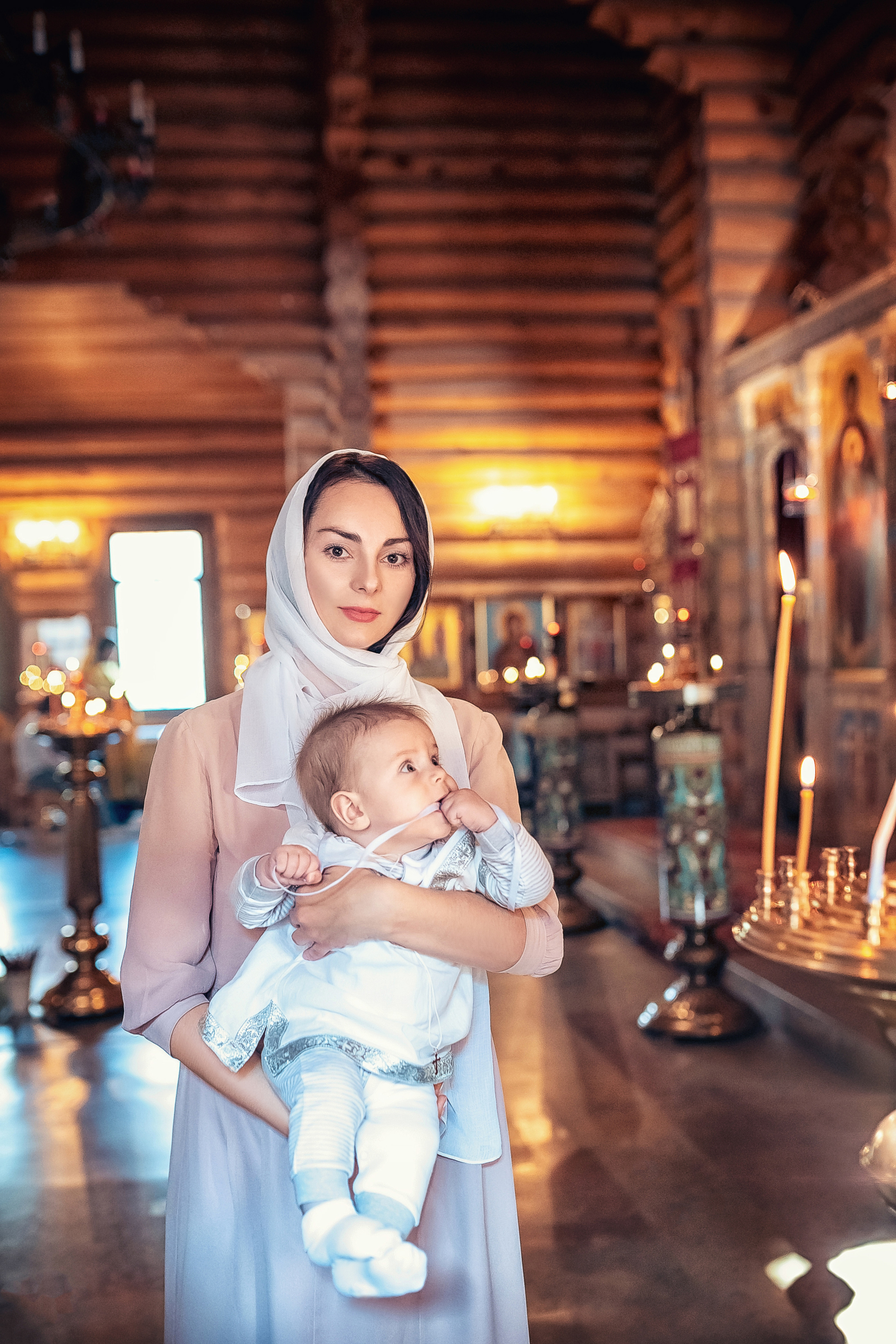 Крещение в храме Двенадцати Апостолов в Ховрино 2021. Фотограф крещения и венчания Антонова Надежда г. Москва