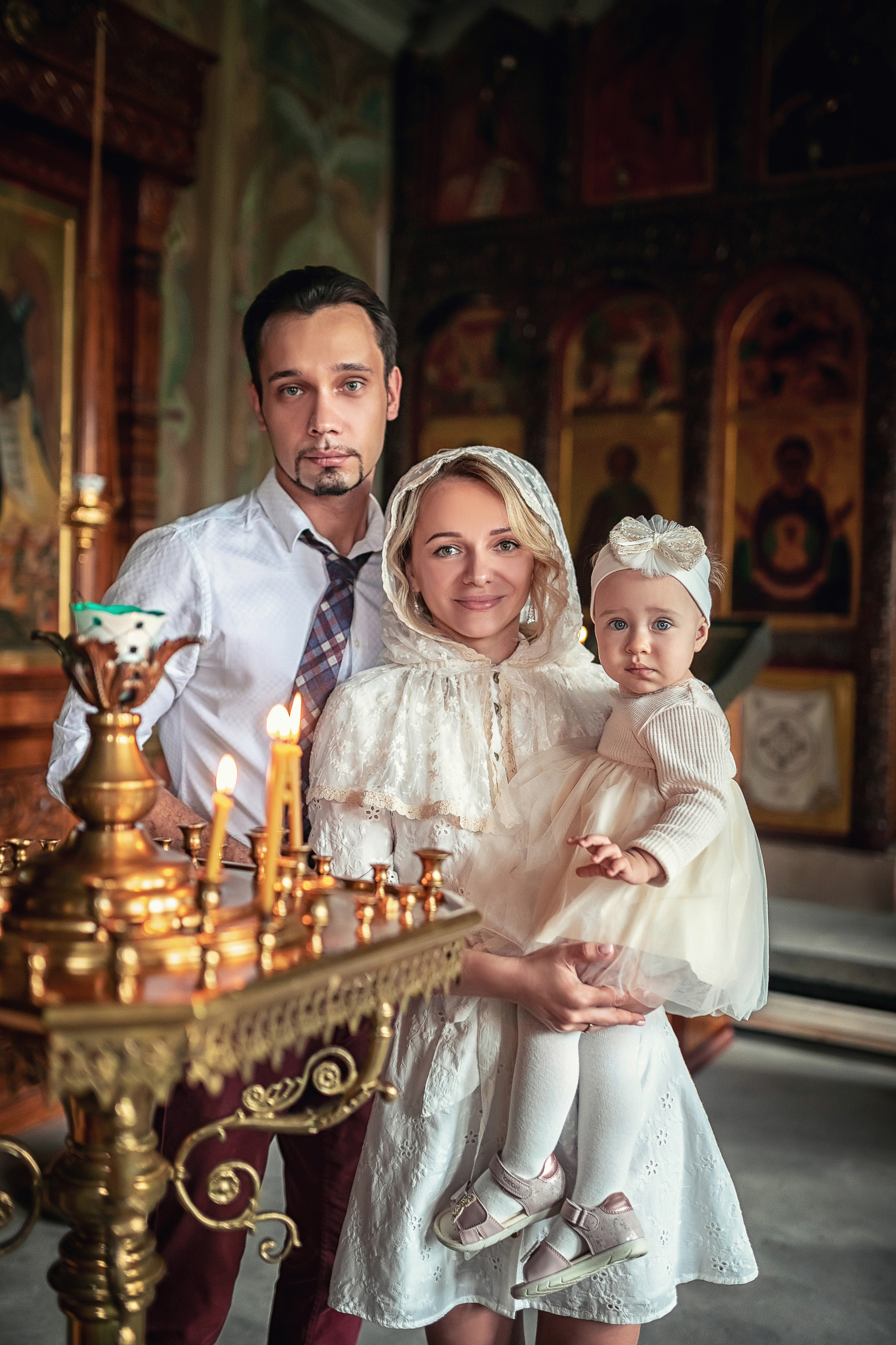 Крещение в храме Троицы Живоначальной в Карачарове 21.08.2021. Фотограф крещения и венчания Антонова Надежда г. Москва