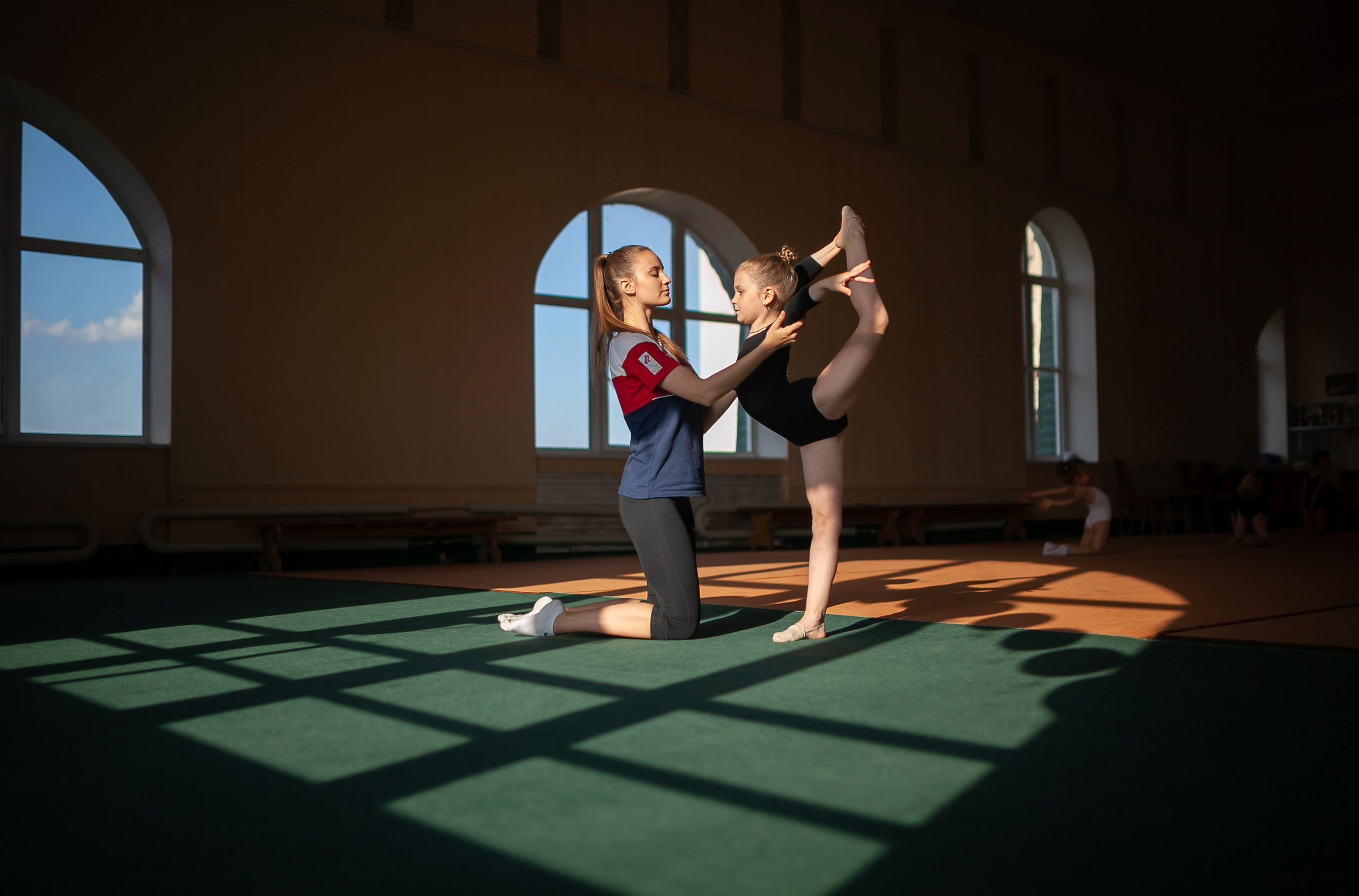Гимнастки. Фотограф крещения и венчания Антонова Надежда г. Москва