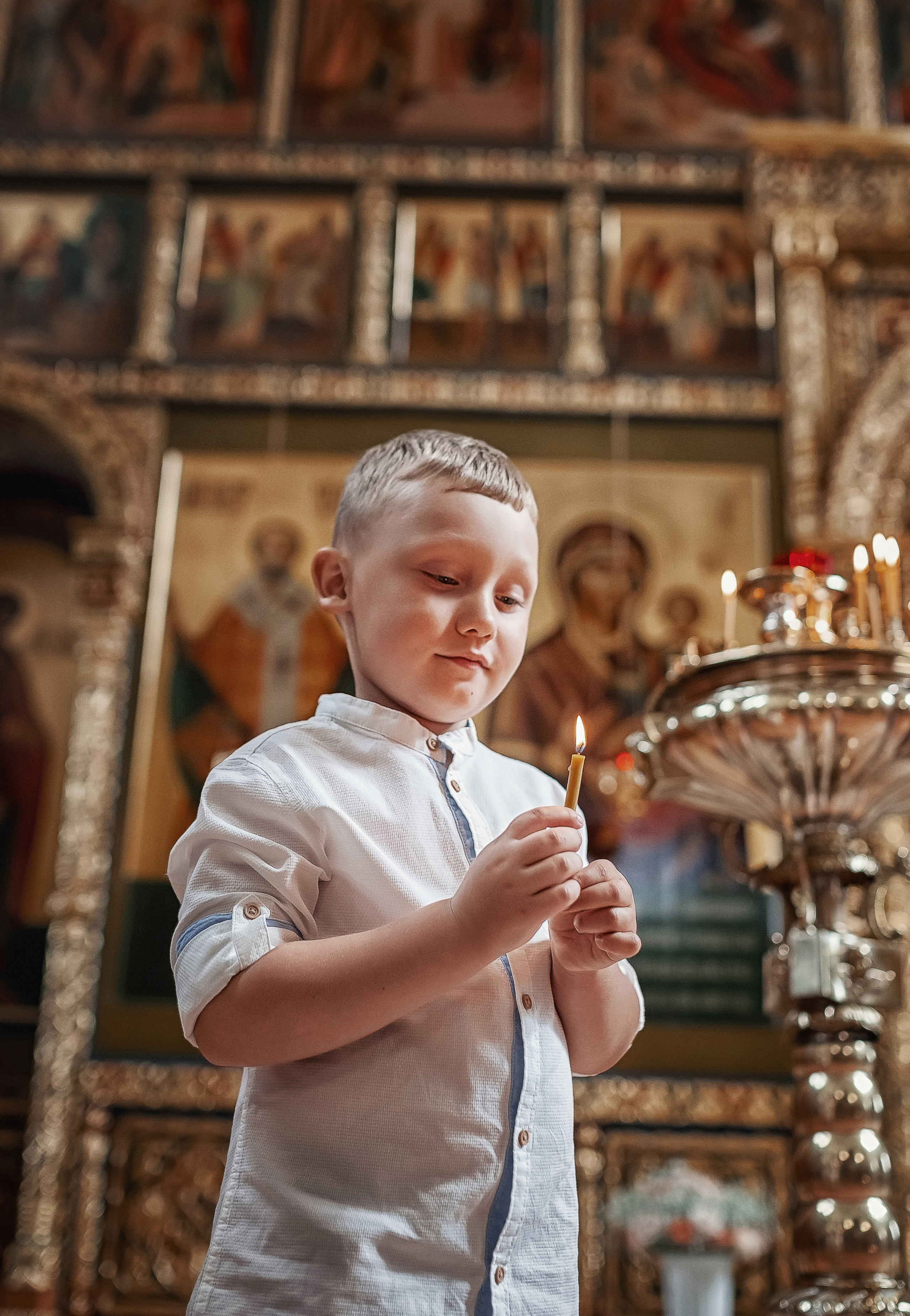 Крещение в храме Благовещения Пресвятой Богородицы в Тайнинском 2020. Фотограф крещения и венчания Антонова Надежда г. Москва