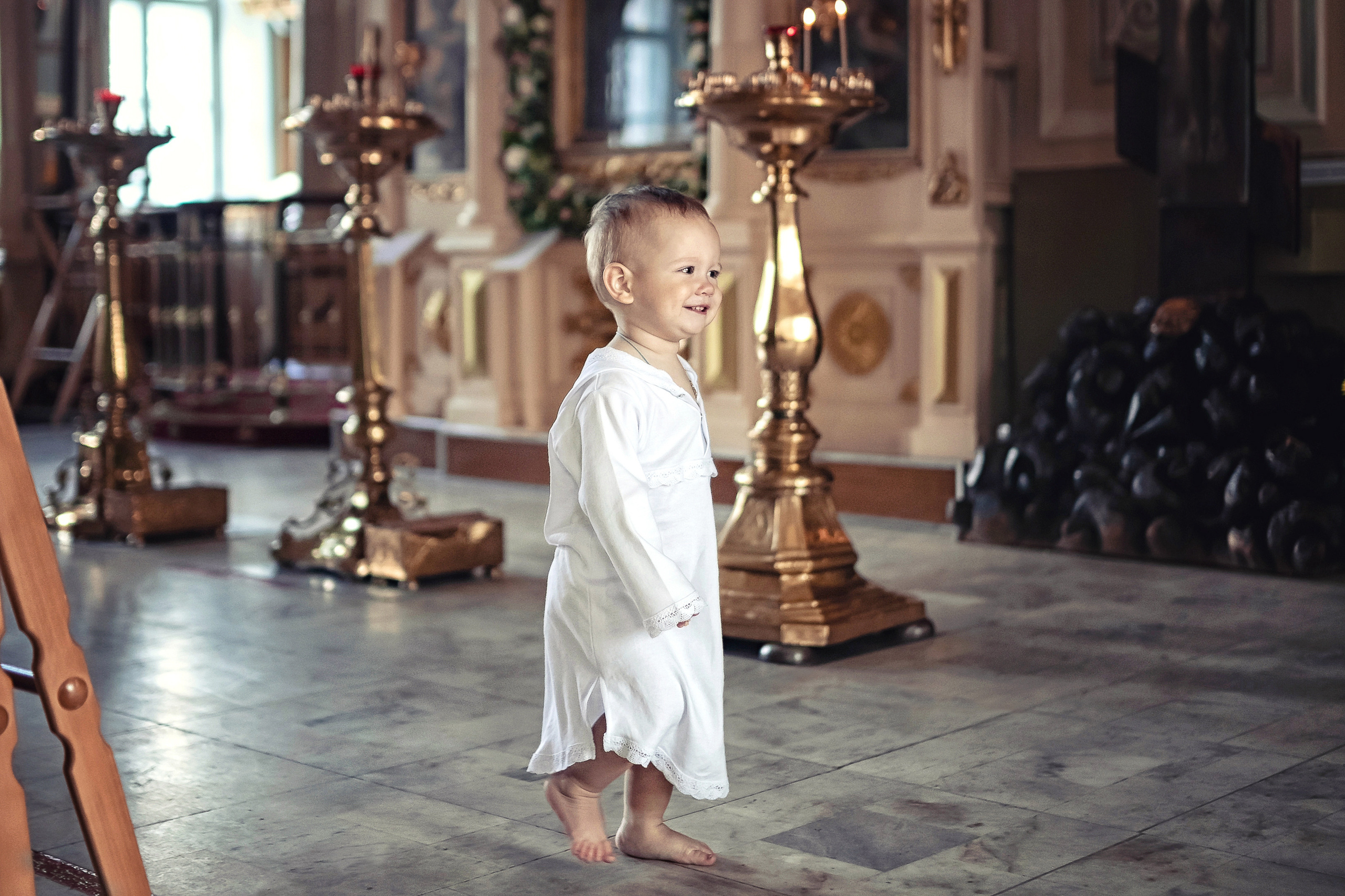 Крещение в храме Косьмы и Дамиана в Болшево 24.07.2021. Фотограф крещения и венчания Антонова Надежда г. Москва