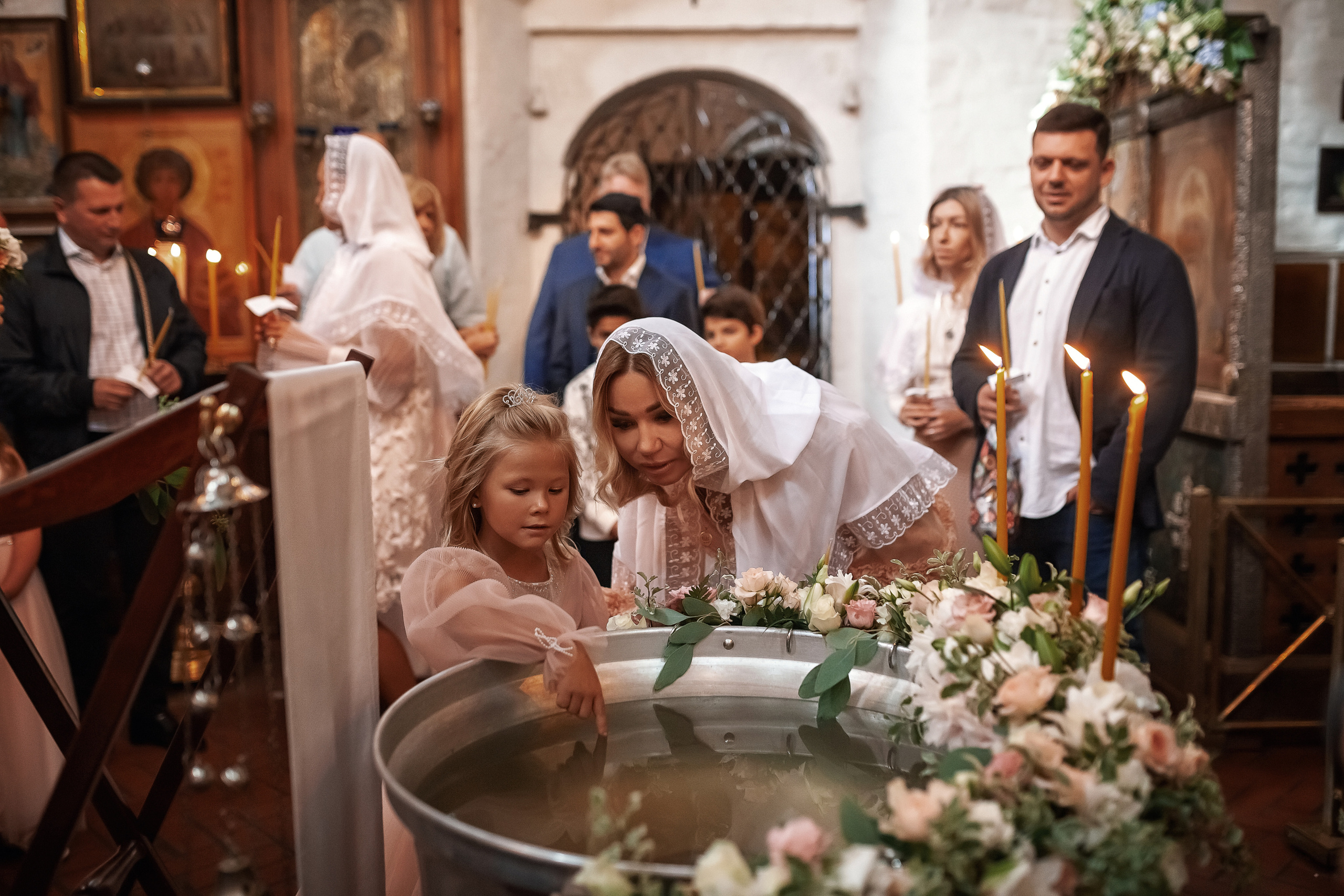 Крещение в храме Троицы Живоначальной в Троицком-Голенищеве 30.08.2020. Фотограф крещения и венчания Антонова Надежда г. Москва