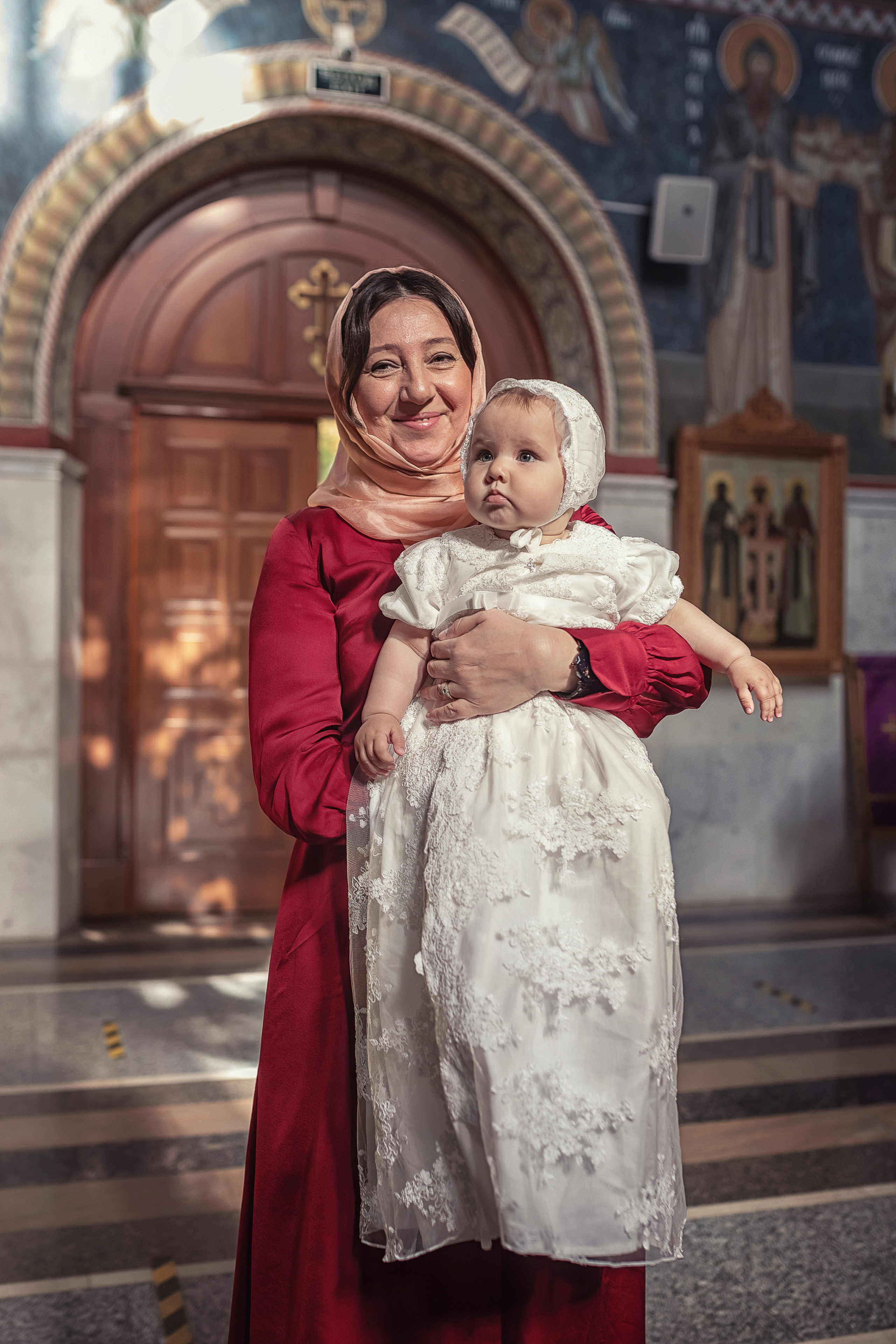 Крещение в храме Рождества Пресвятой Богородицы в Королеве 30.09.2020. Фотограф крещения и венчания Антонова Надежда г. Москва