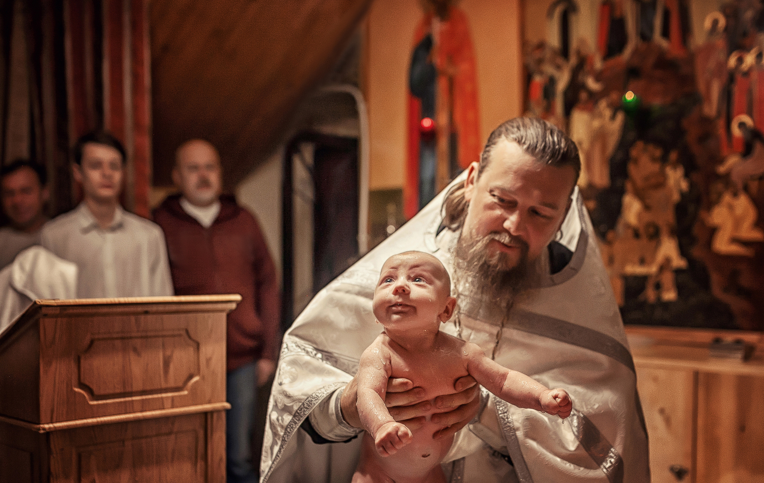 Крещение в храме Святого Преподобного Серафима Саровского в Кунцеве 2020. Фотограф крещения и венчания Антонова Надежда г. Москва