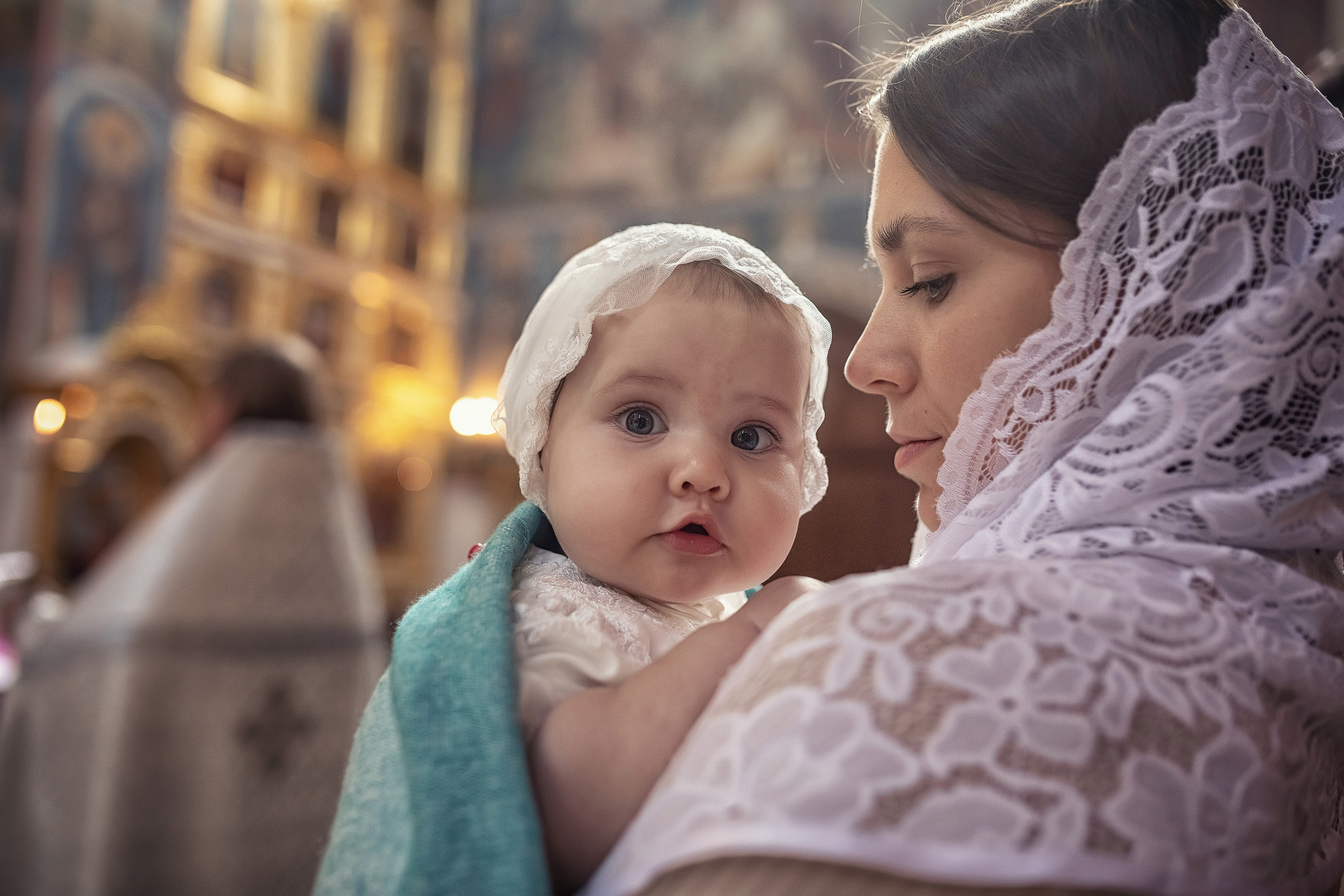Крещение в храме Рождества Пресвятой Богородицы в Королеве 30.09.2020. Фотограф крещения и венчания Антонова Надежда г. Москва