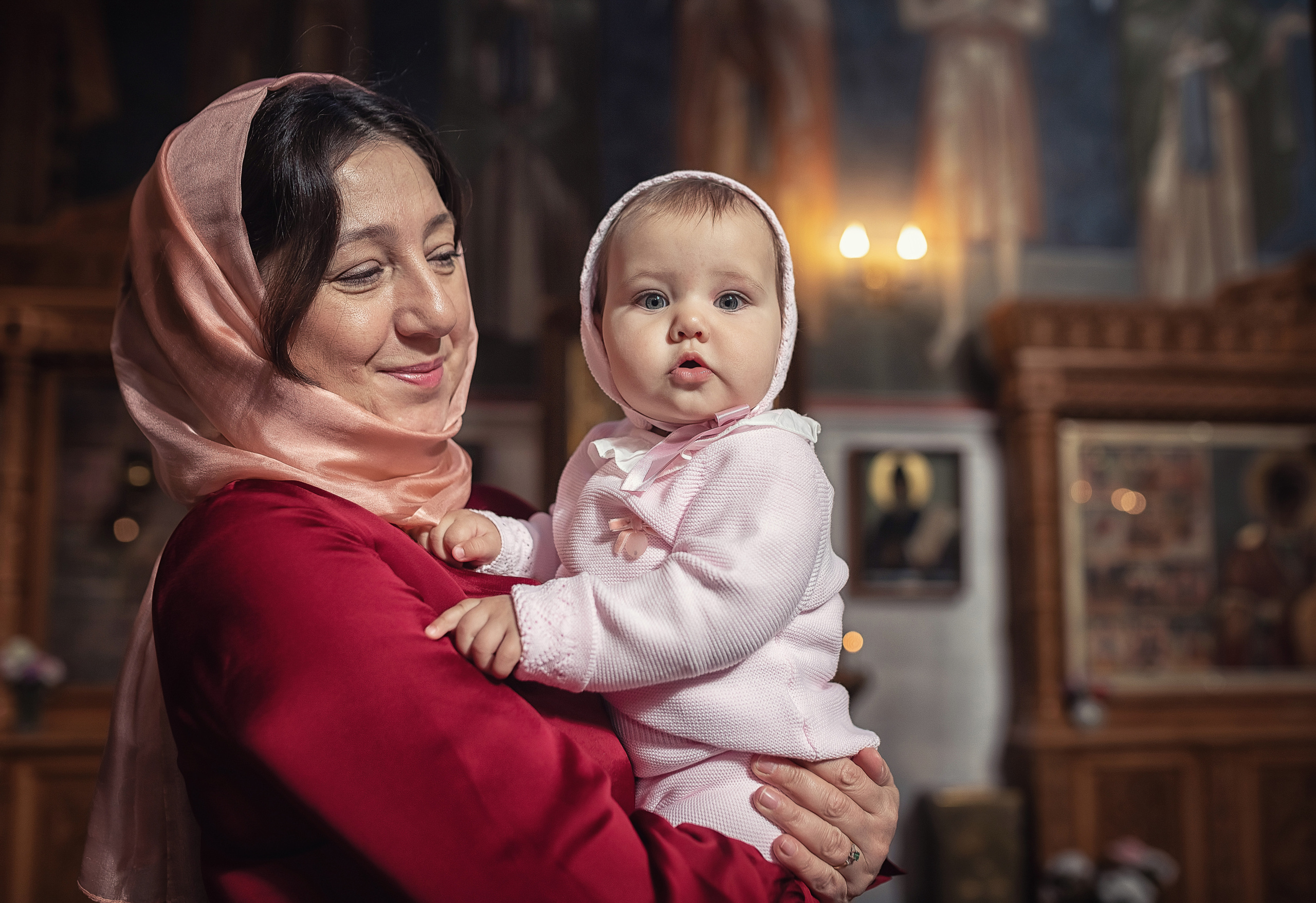 Крещение в храме Рождества Пресвятой Богородицы в Королеве 30.09.2020. Фотограф крещения и венчания Антонова Надежда г. Москва