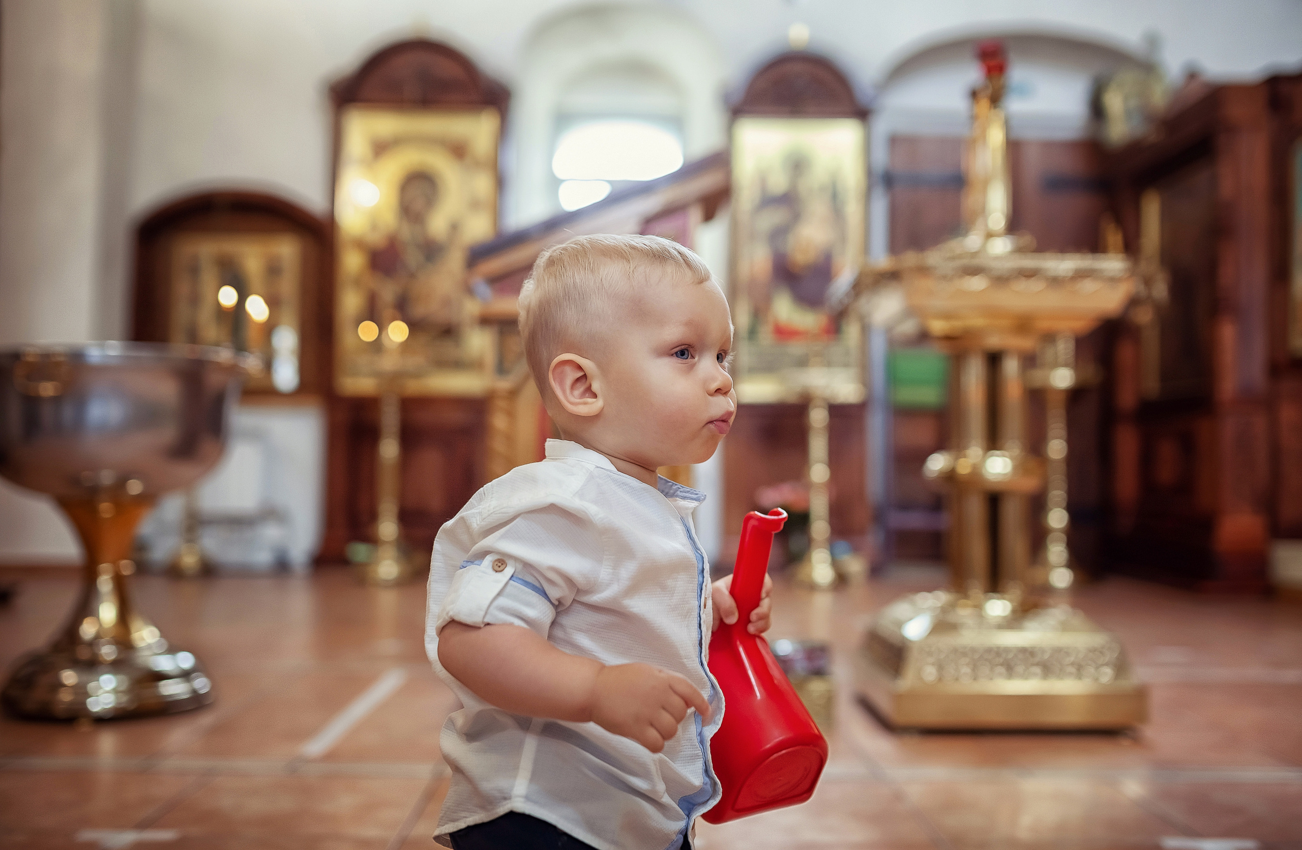 Крещение в храме Благовещения Пресвятой Богородицы в Тайнинском 2020. Фотограф крещения и венчания Антонова Надежда г. Москва