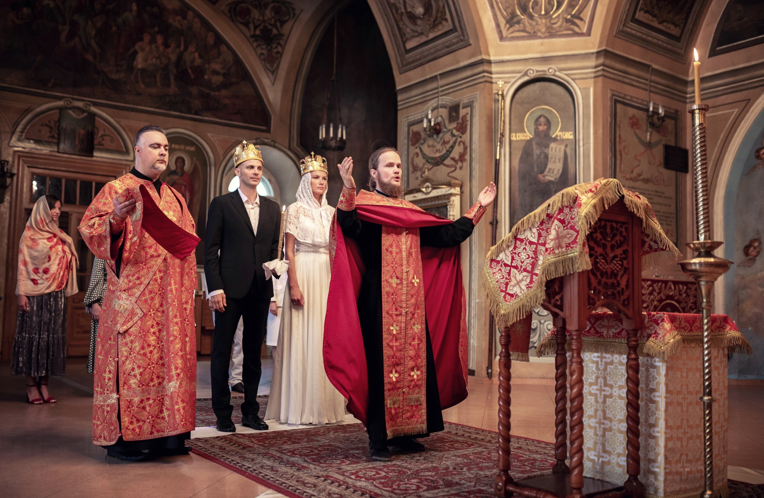 Венчание в храме Феодора Стратилата и Архангела Гавриила 28.05.2021. Фотограф крещения и венчания Антонова Надежда г. Москва