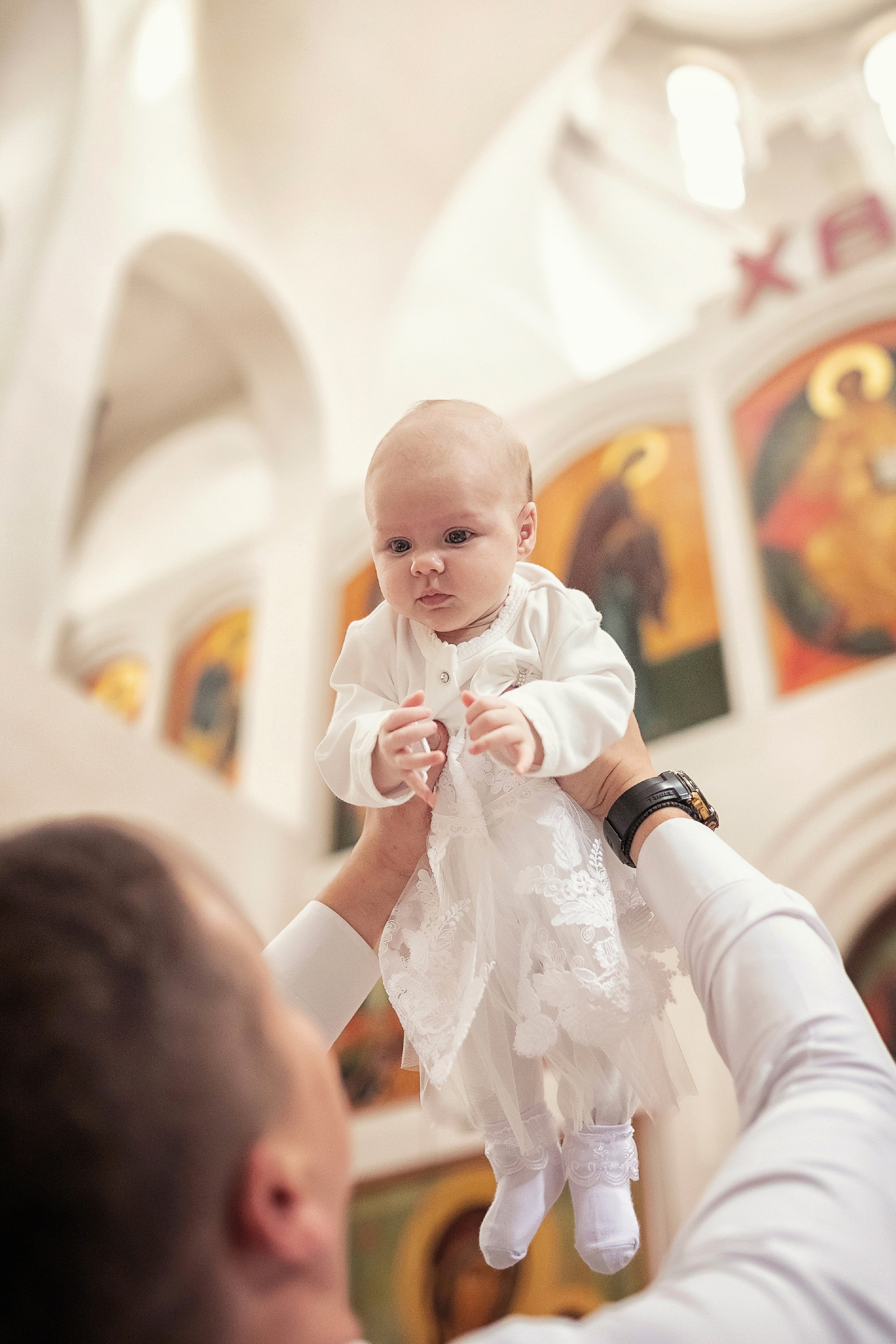Крещение в храме Сергия Радонежского на Ходынском поле 05.06.2021. Фотограф крещения и венчания Антонова Надежда г. Москва