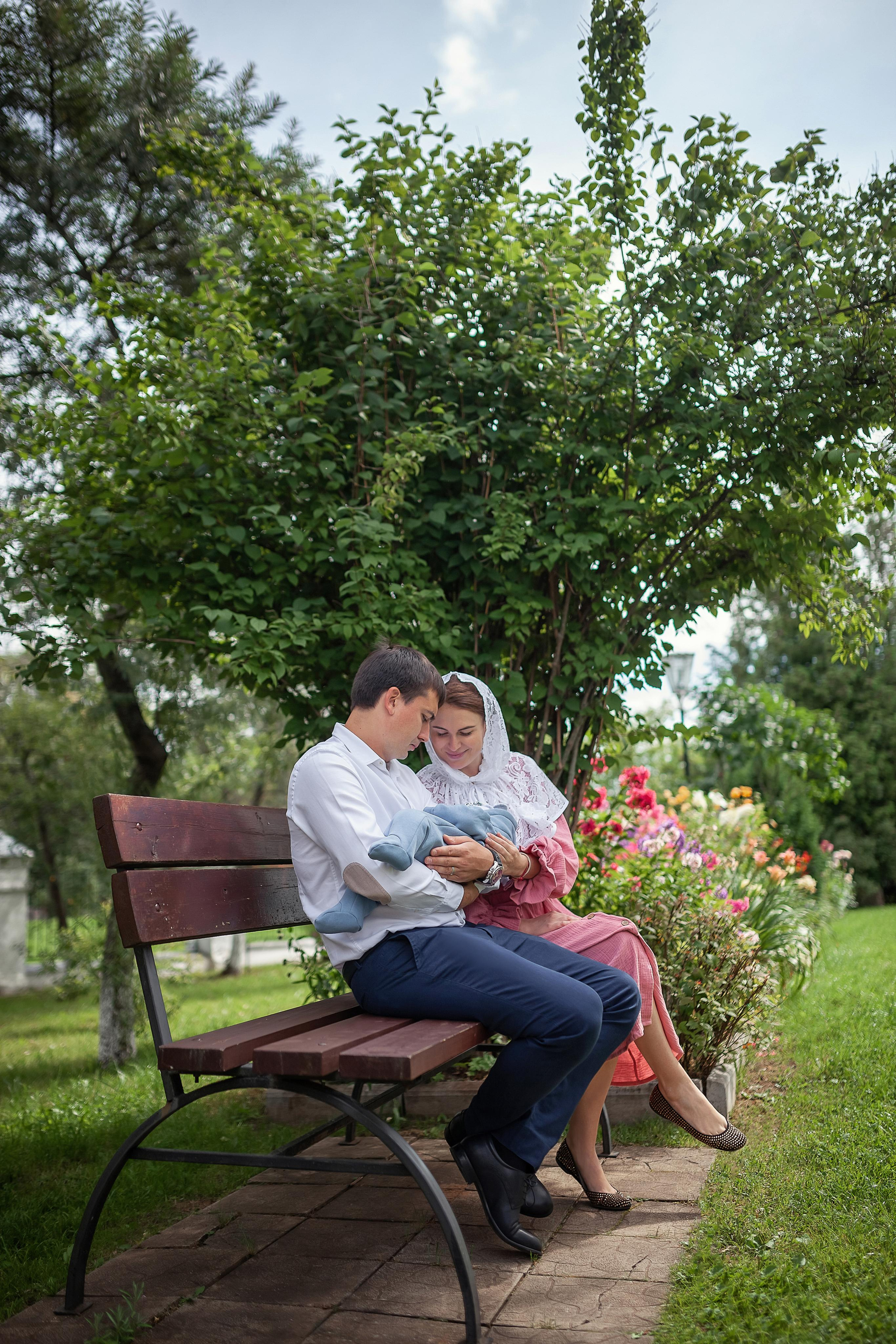 Крещение в храме Сергия Радонежского в Комягино 2020. Фотограф крещения и венчания Антонова Надежда г. Москва