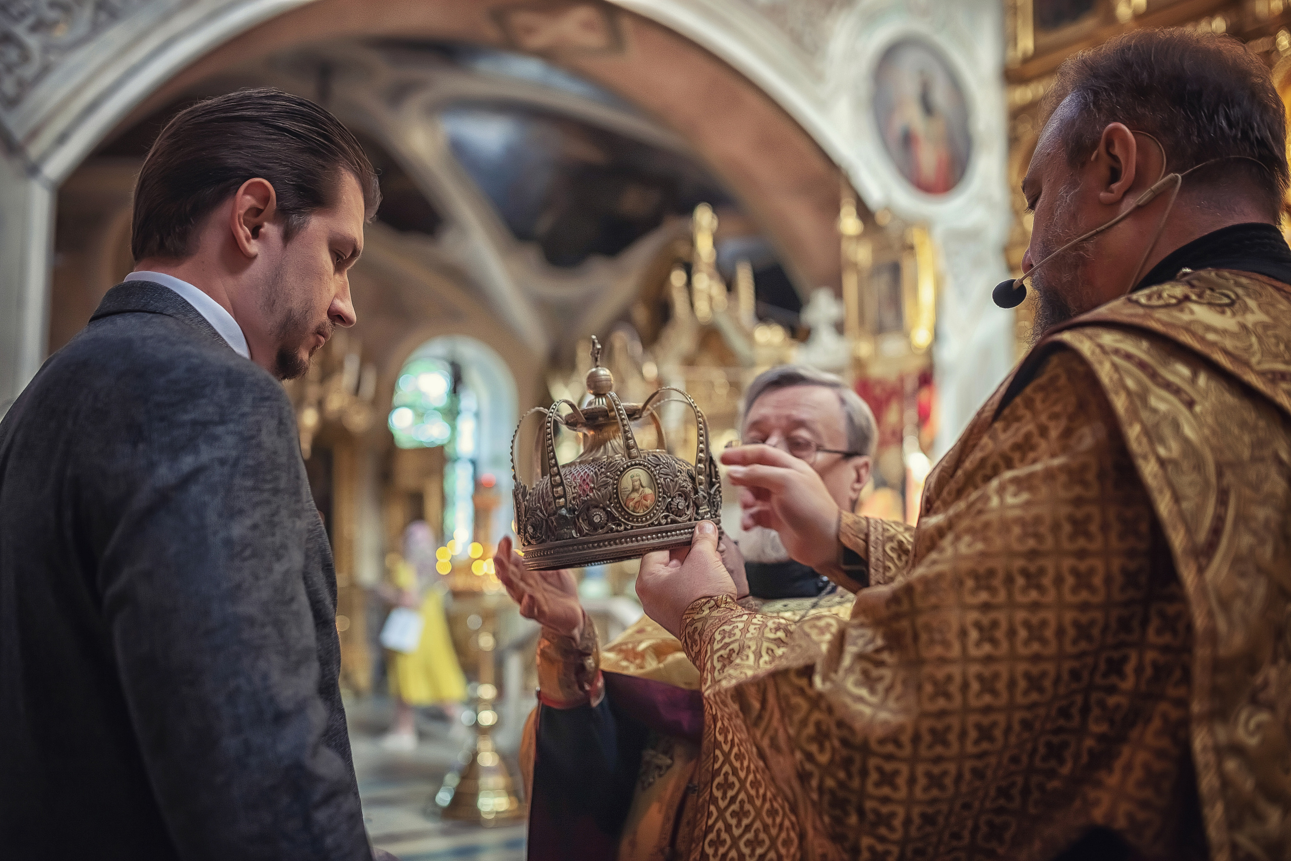 Венчание в храме иконы Божией Матери Знамение в Переяславской слободе 06.09.2020. Фотограф крещения и венчания Антонова Надежда г. Москва