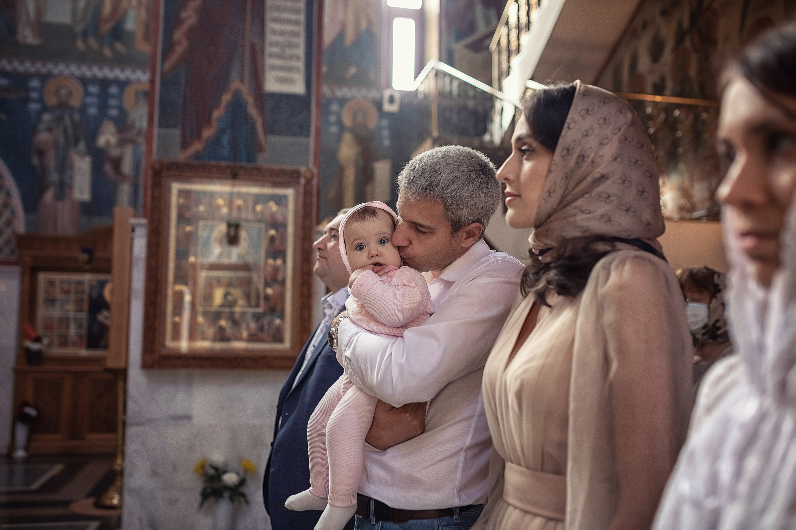 Крещение в храме Рождества Пресвятой Богородицы в Королеве 30.09.2020. Фотограф крещения и венчания Антонова Надежда г. Москва