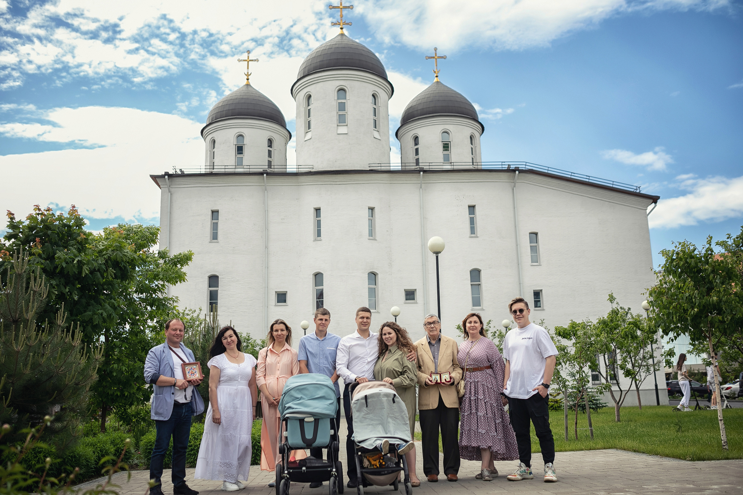 Крещение в храме Сергия Радонежского на Ходынском поле 05.06.2021. Фотограф крещения и венчания Антонова Надежда г. Москва
