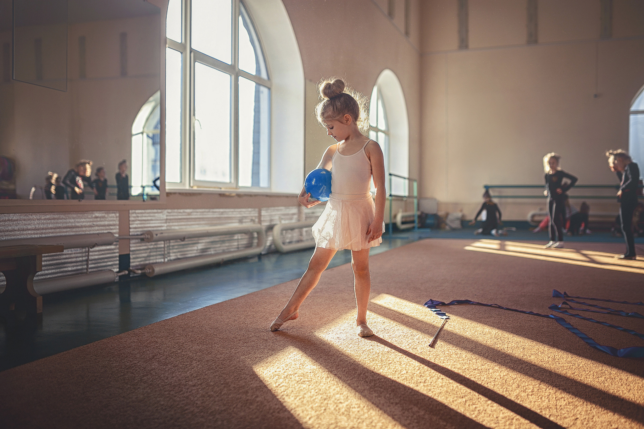 Гимнастки. Фотограф крещения и венчания Антонова Надежда г. Москва