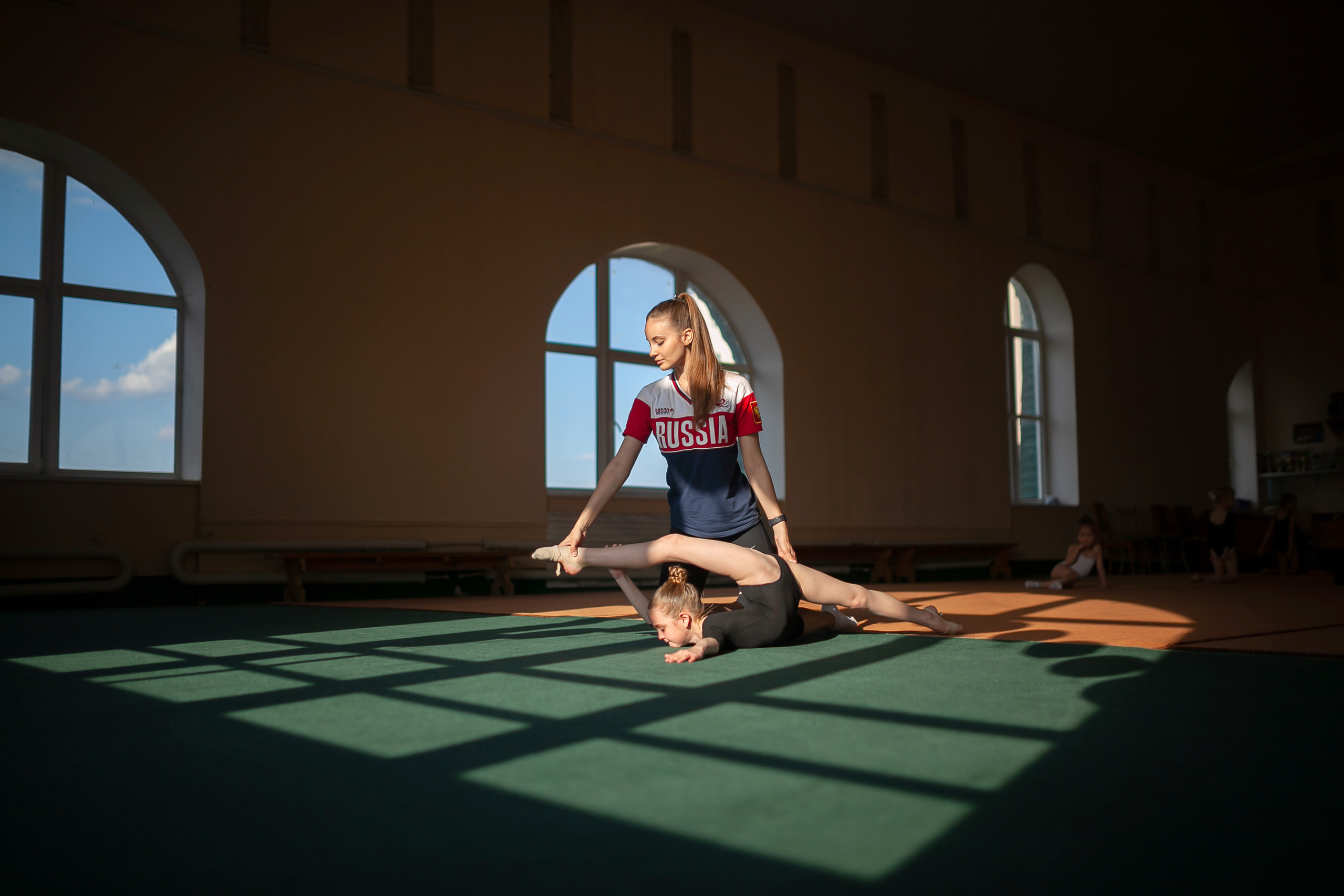 Гимнастки. Фотограф крещения и венчания Антонова Надежда г. Москва