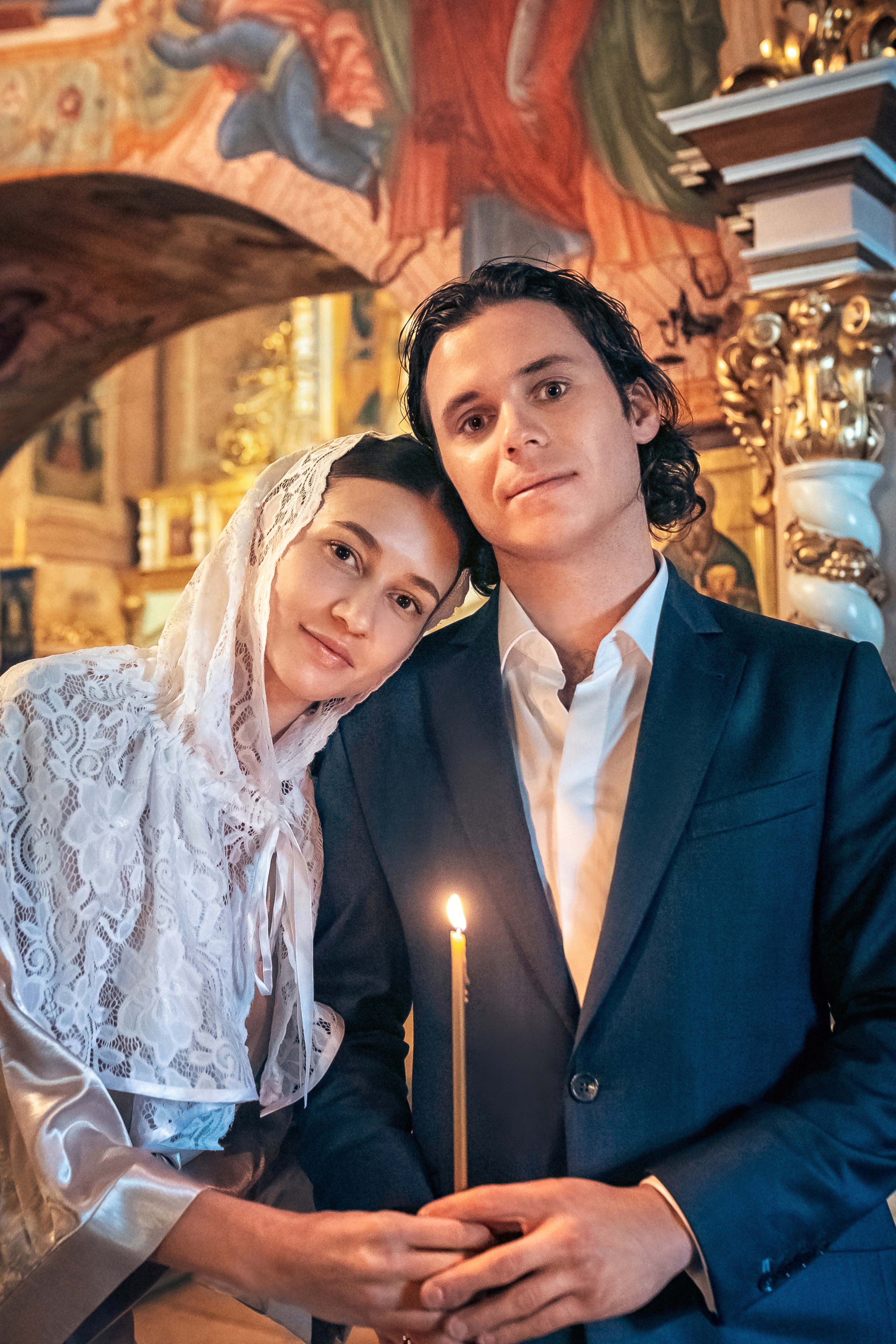 Венчание в храме Успения Пресвятой Богородицы в Путинках 18.02.2022. Фотограф крещения и венчания Антонова Надежда г. Москва