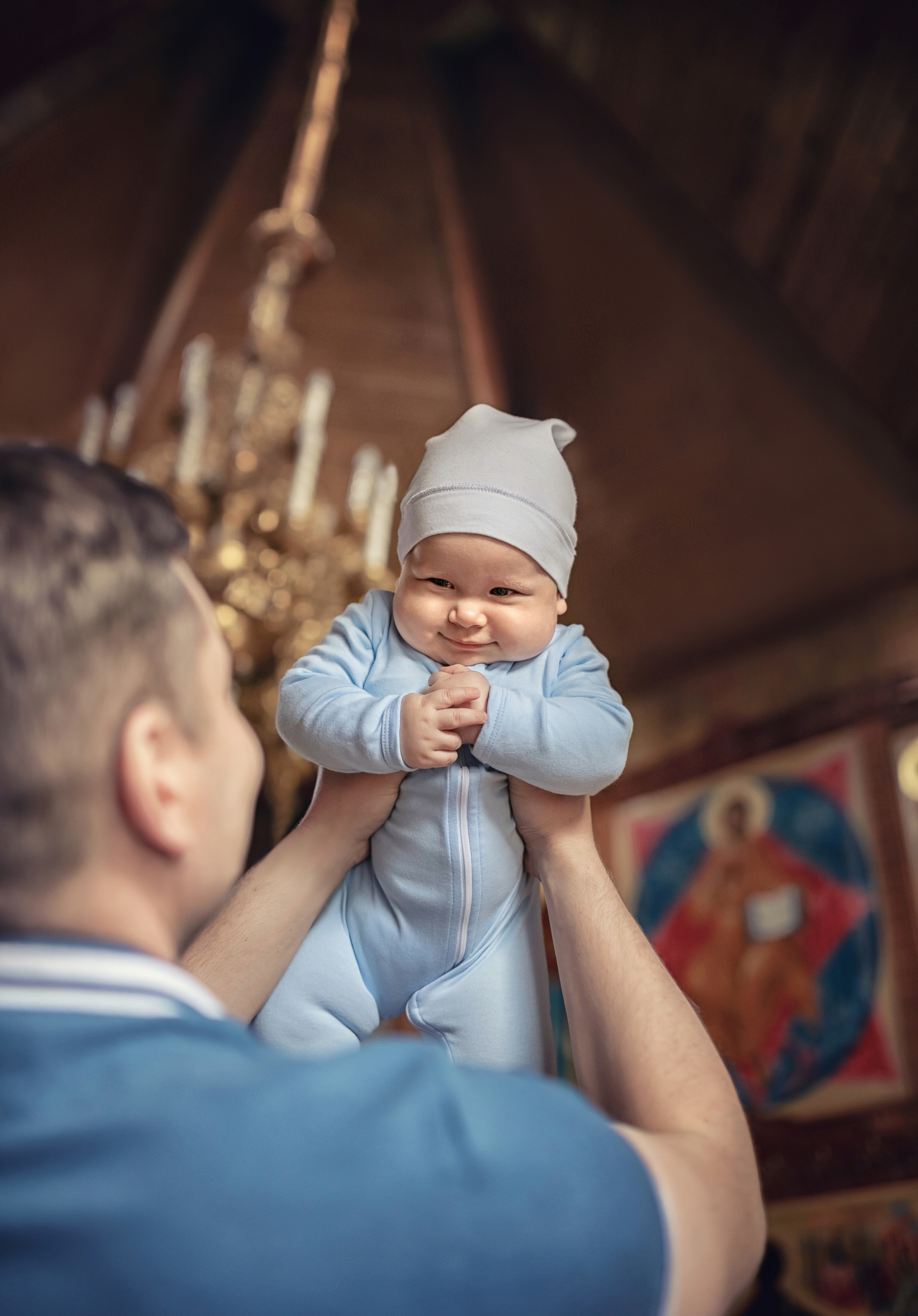 Крещение в Троицком храме в Королеве 20.05.2021. Фотограф крещения и венчания Антонова Надежда г. Москва