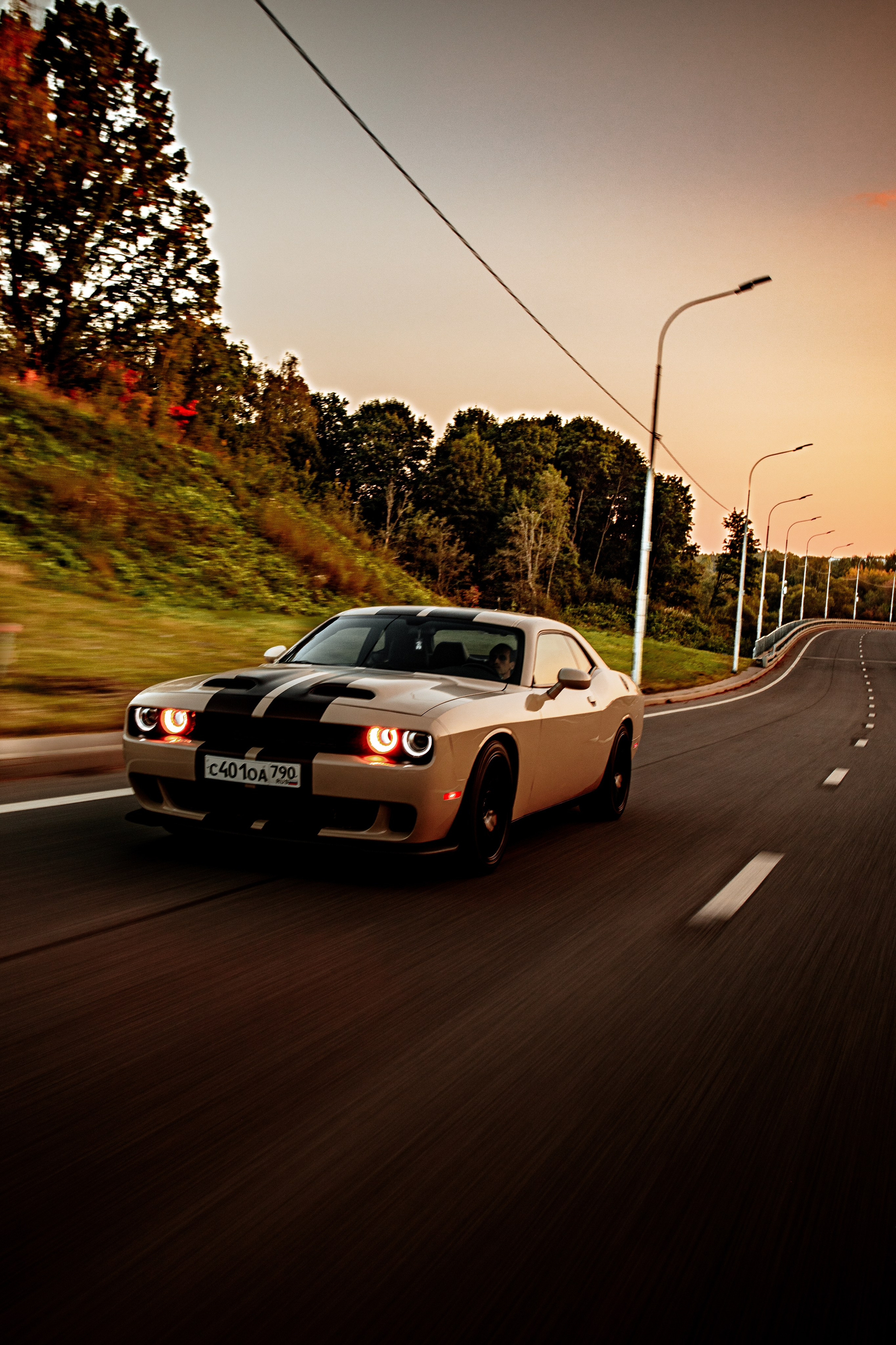 Dodge Challengers. Спортивный фотограф — Никита