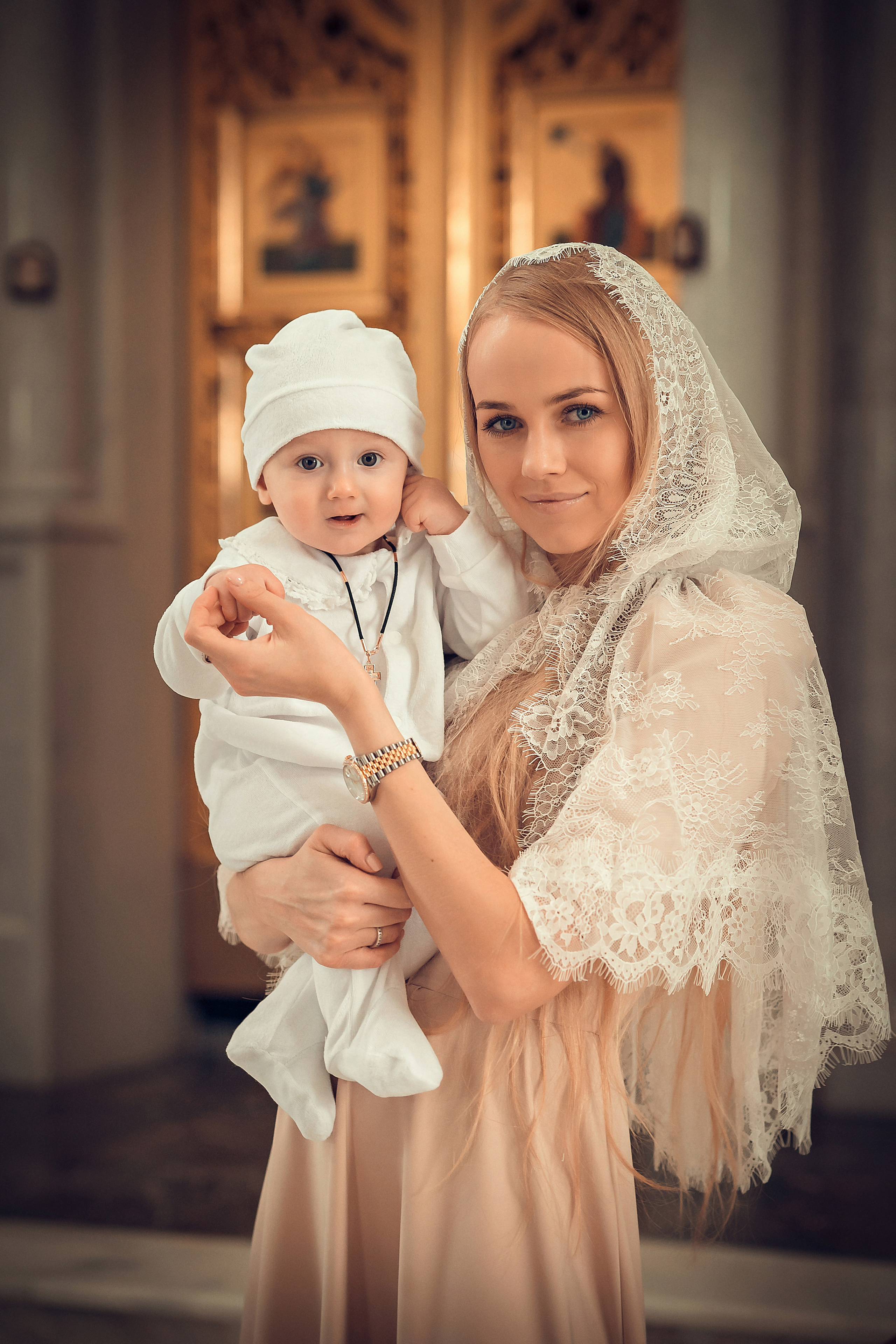 Таинство Крещения Данила. Фотограф на Крещение и Венчание в Красноярске Рамазанова Юлия