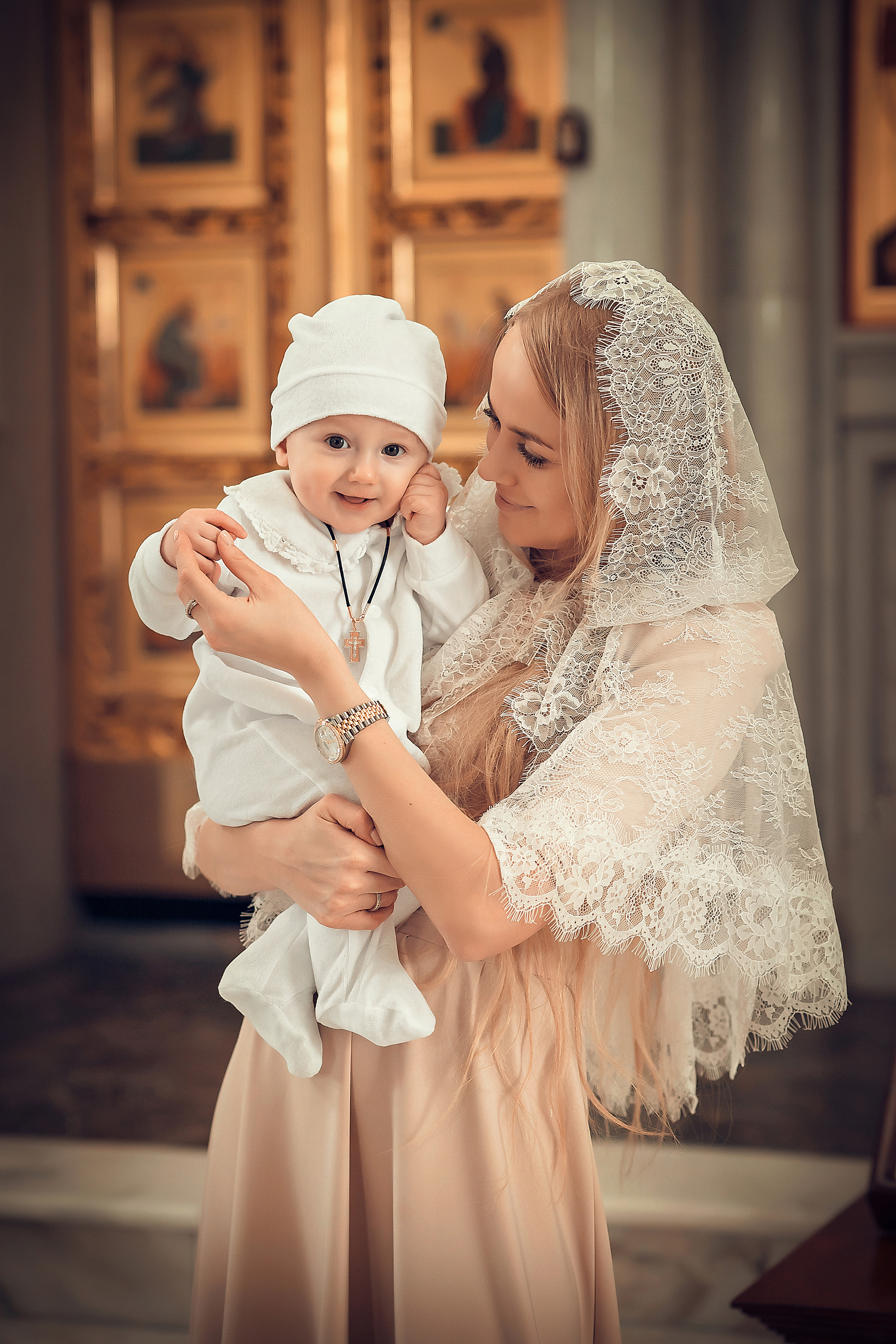 Таинство Крещения Данила. Фотограф на Крещение и Венчание в Красноярске Рамазанова Юлия