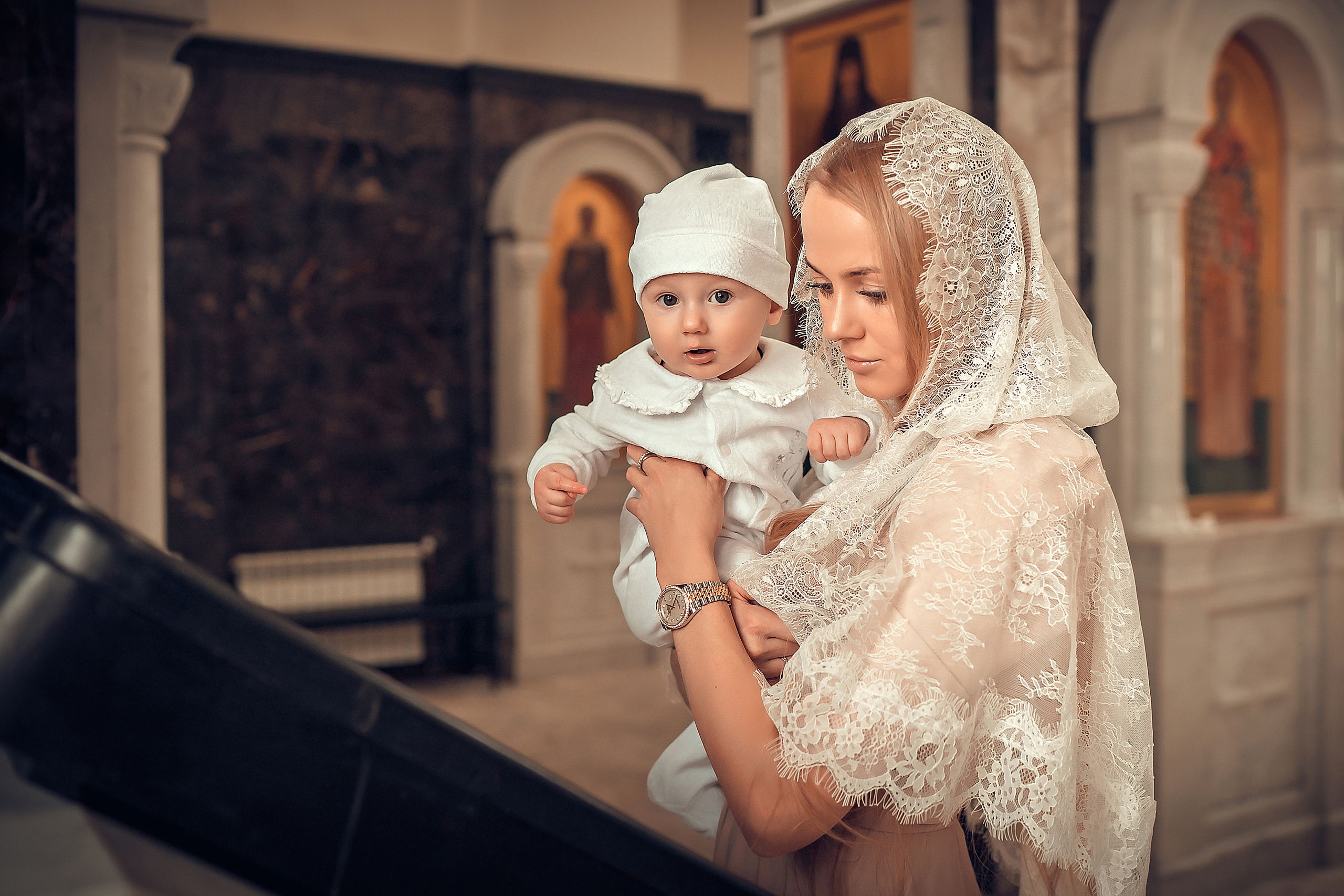 Таинство Крещения Данила. Фотограф на Крещение и Венчание в Красноярске Рамазанова Юлия